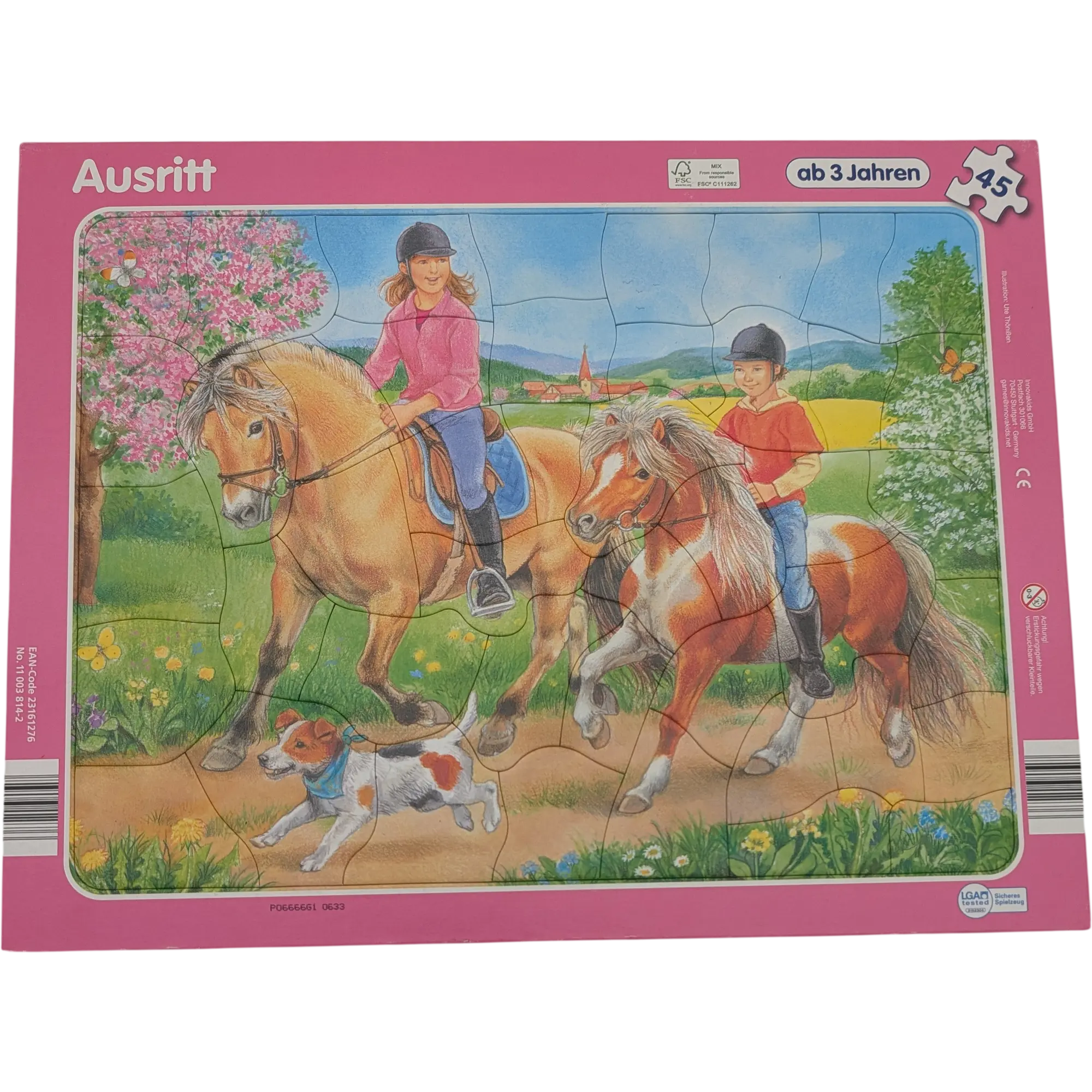 Innovakids Rahmenpuzzle 45 Teile Ausritt