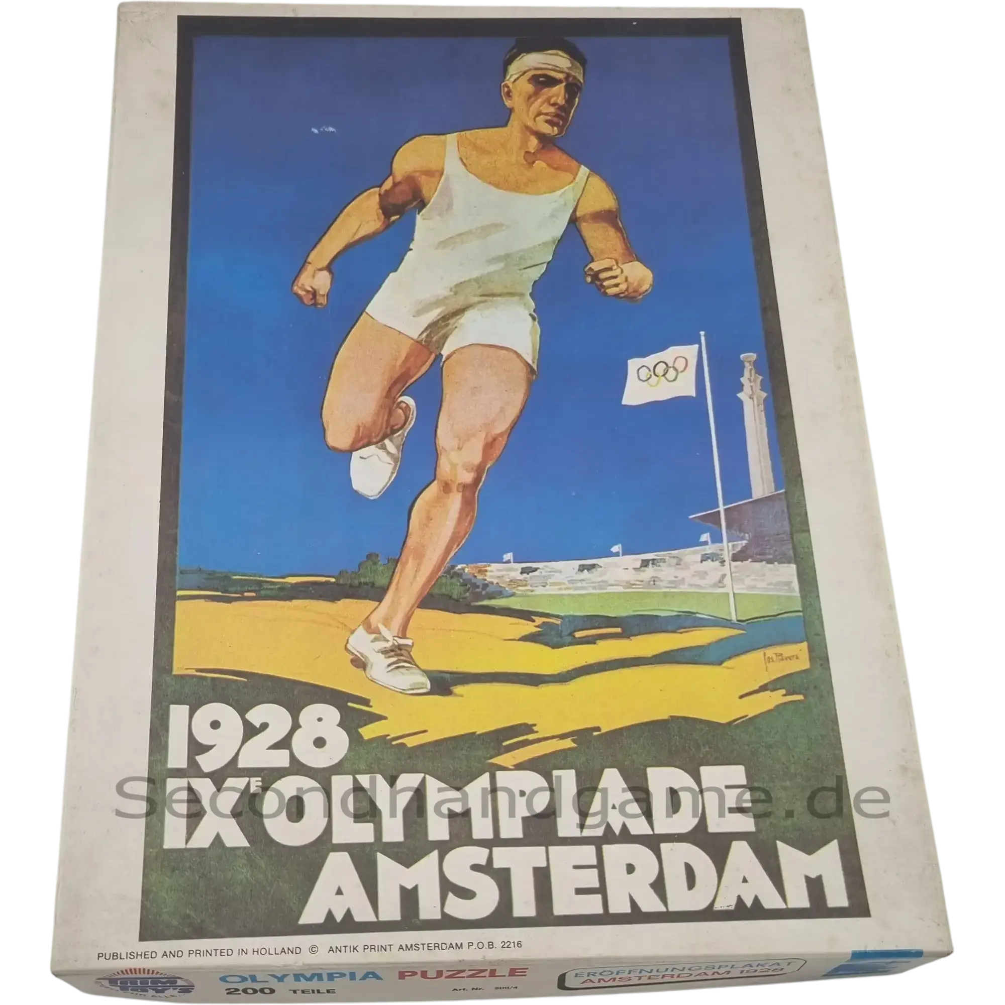 Trim Joy's Olympia Puzzle Eröffnungsplakat Amsterdam 1928 200 Teile 2004