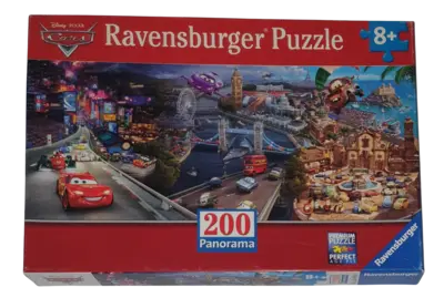 Ravensburger Panorama 200 Teile Puzzle 126453 Disney Cars Weltreise