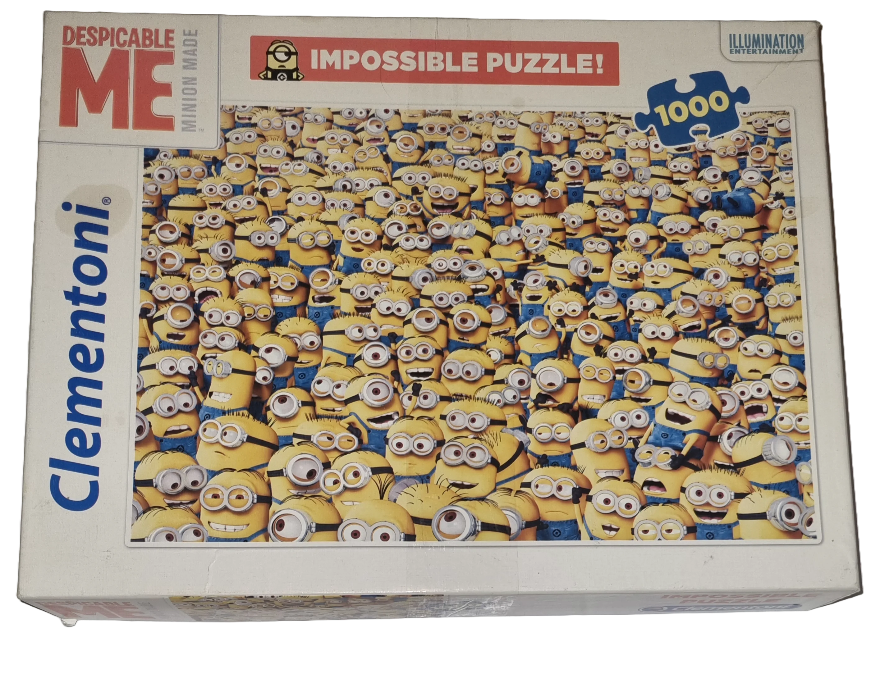 Clementoni Puzzle 1000 Teile Minions impossible Puzzle 31450