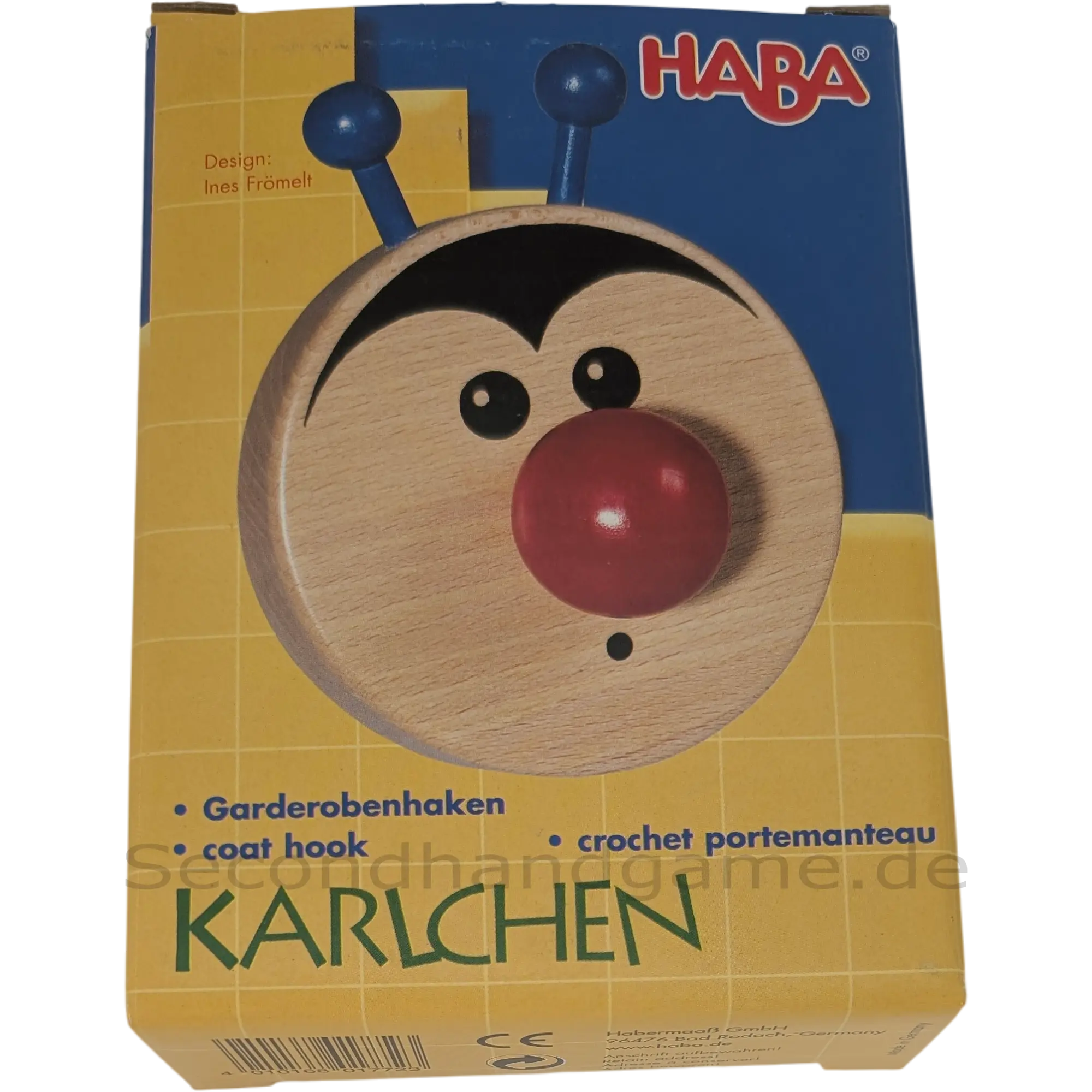 HABA Garderobenhaken KARLCHEN