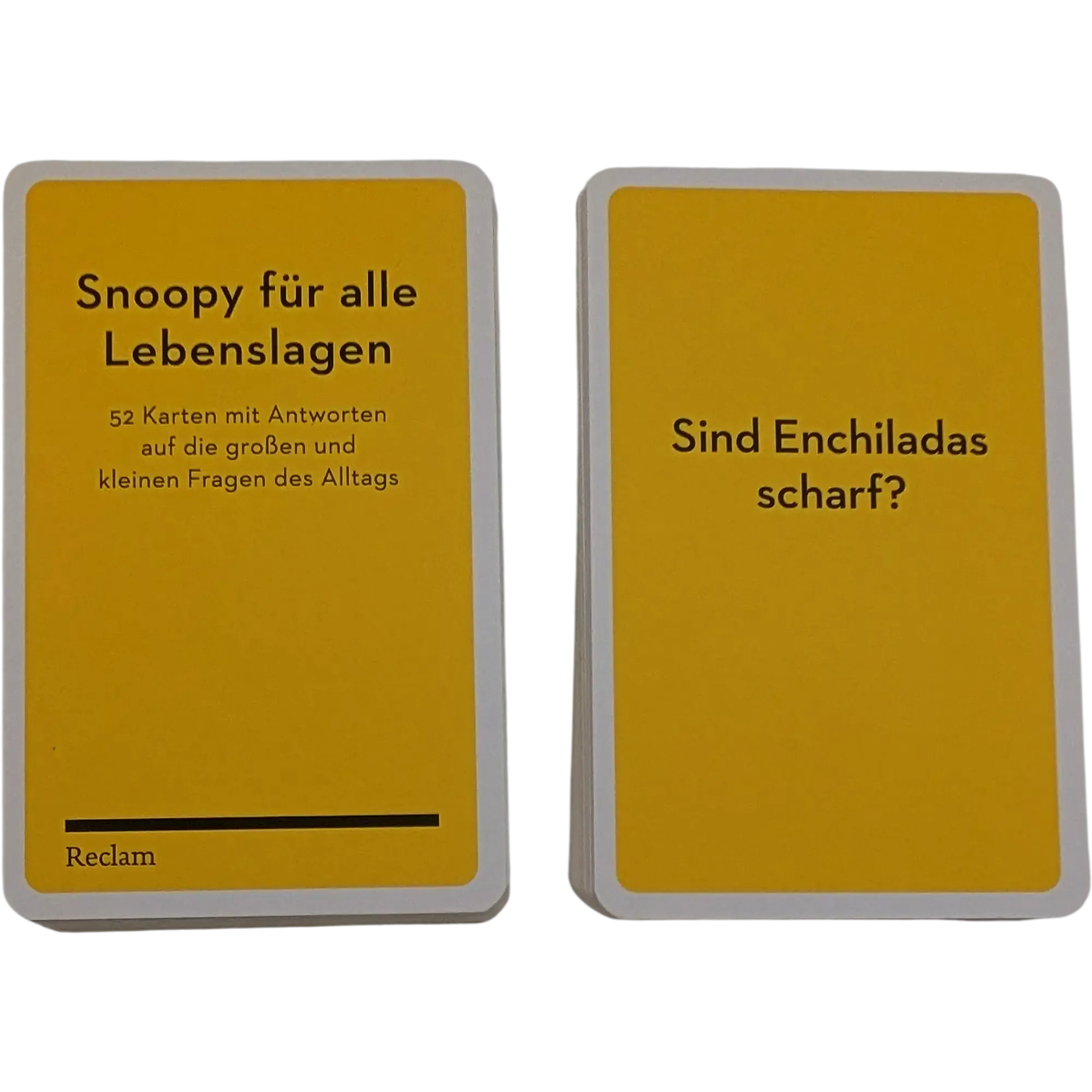 Reclam Snoopy für alle Lebenslagen 52 Karten Peanuts, Ansicht 2