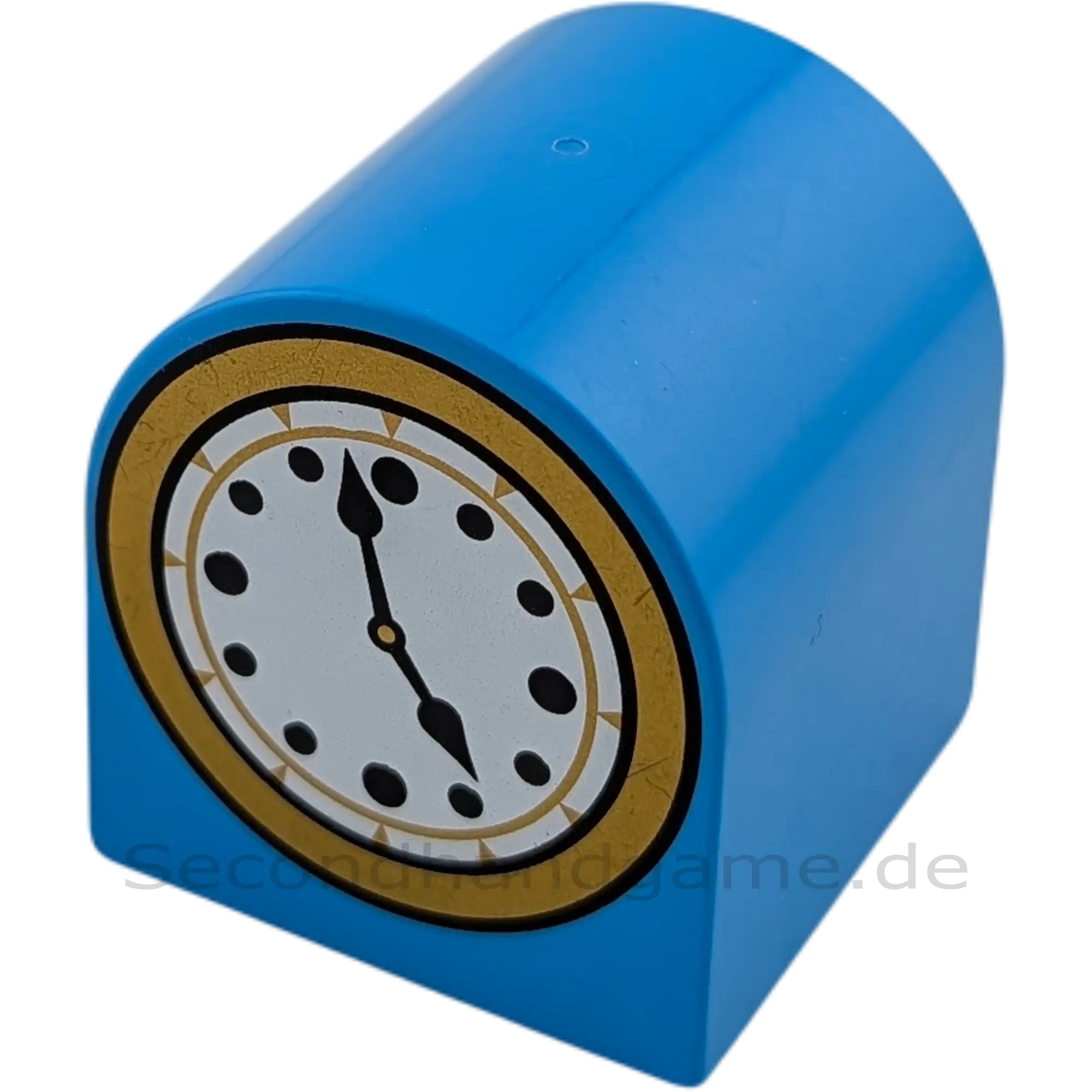 Lego Duplo 3664 Rundstein 2x2x2 Uhr Mittelblau