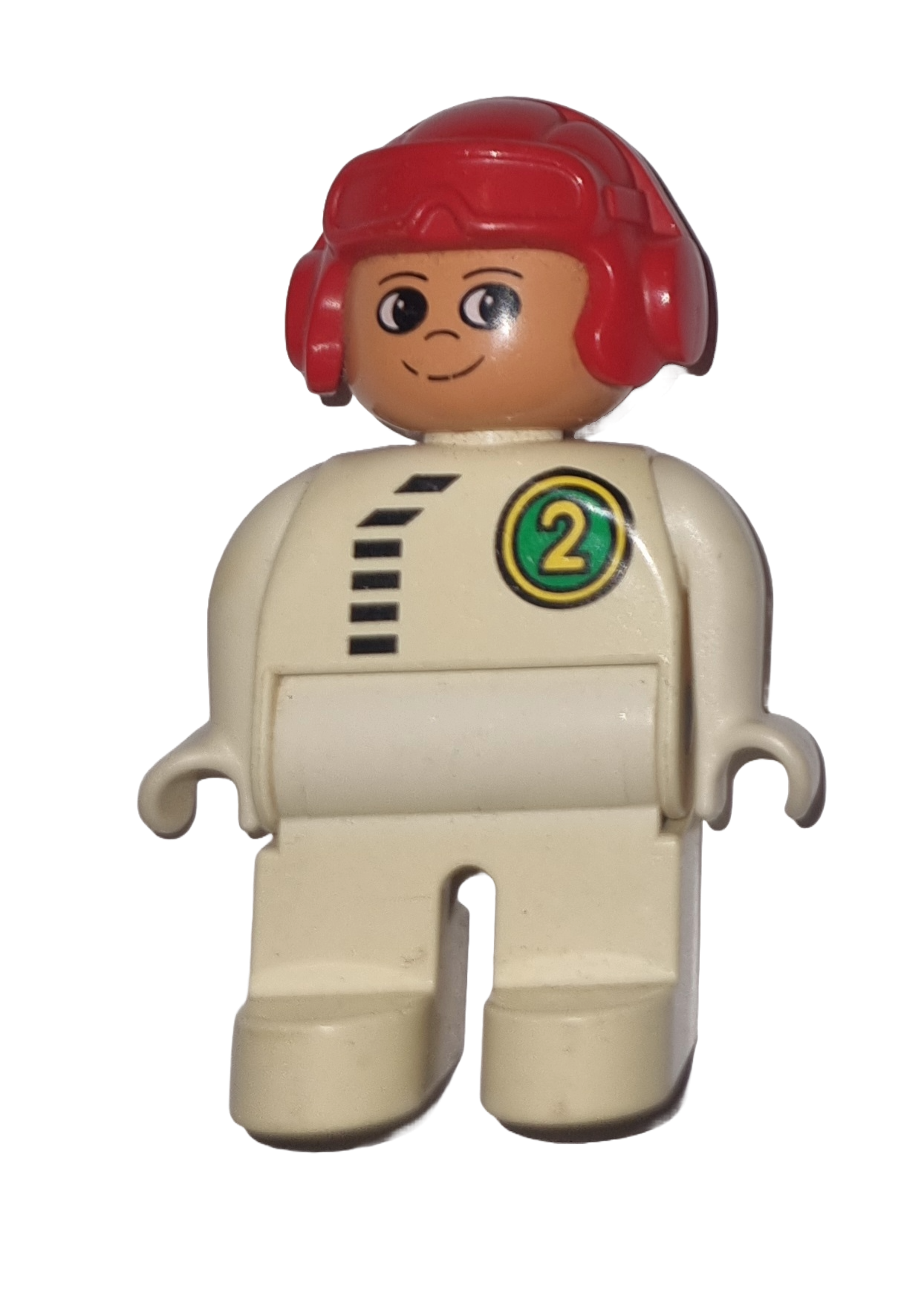 Lego Duplo Figur Mann 47394 Pilot Team Grün 2 Rennsport