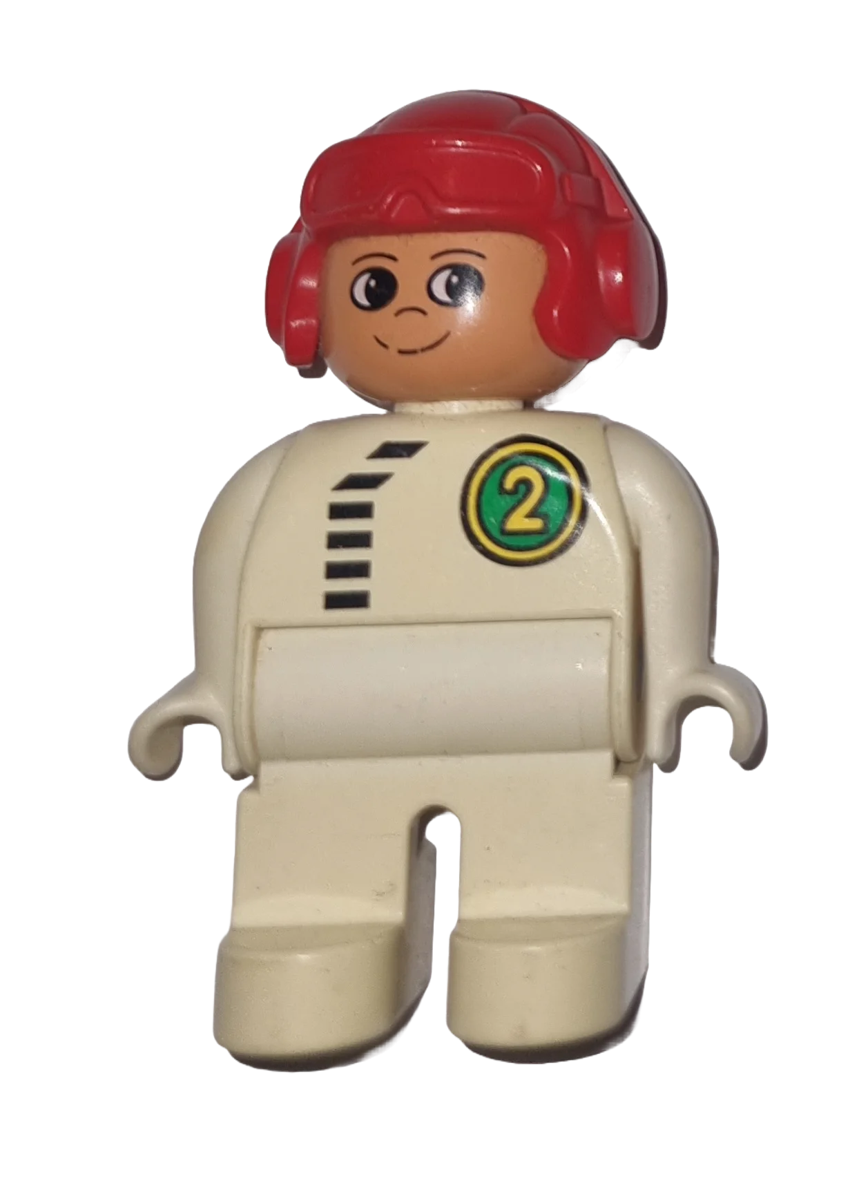 Lego Duplo Figur Mann 47394 Pilot Team Grün 2 Rennsport