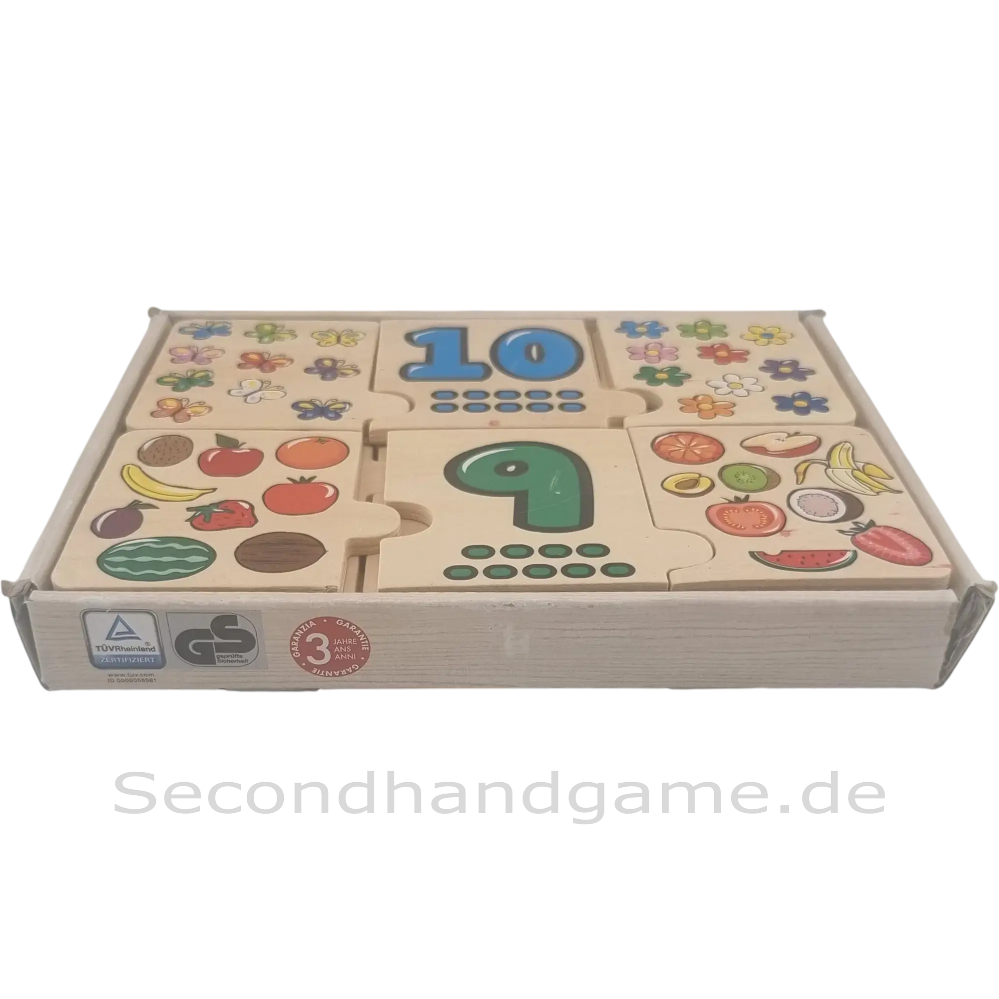 Play tive JUNIOR Zahlen-Puzzle 30-teilig IAN333138, 2-6 Jahre