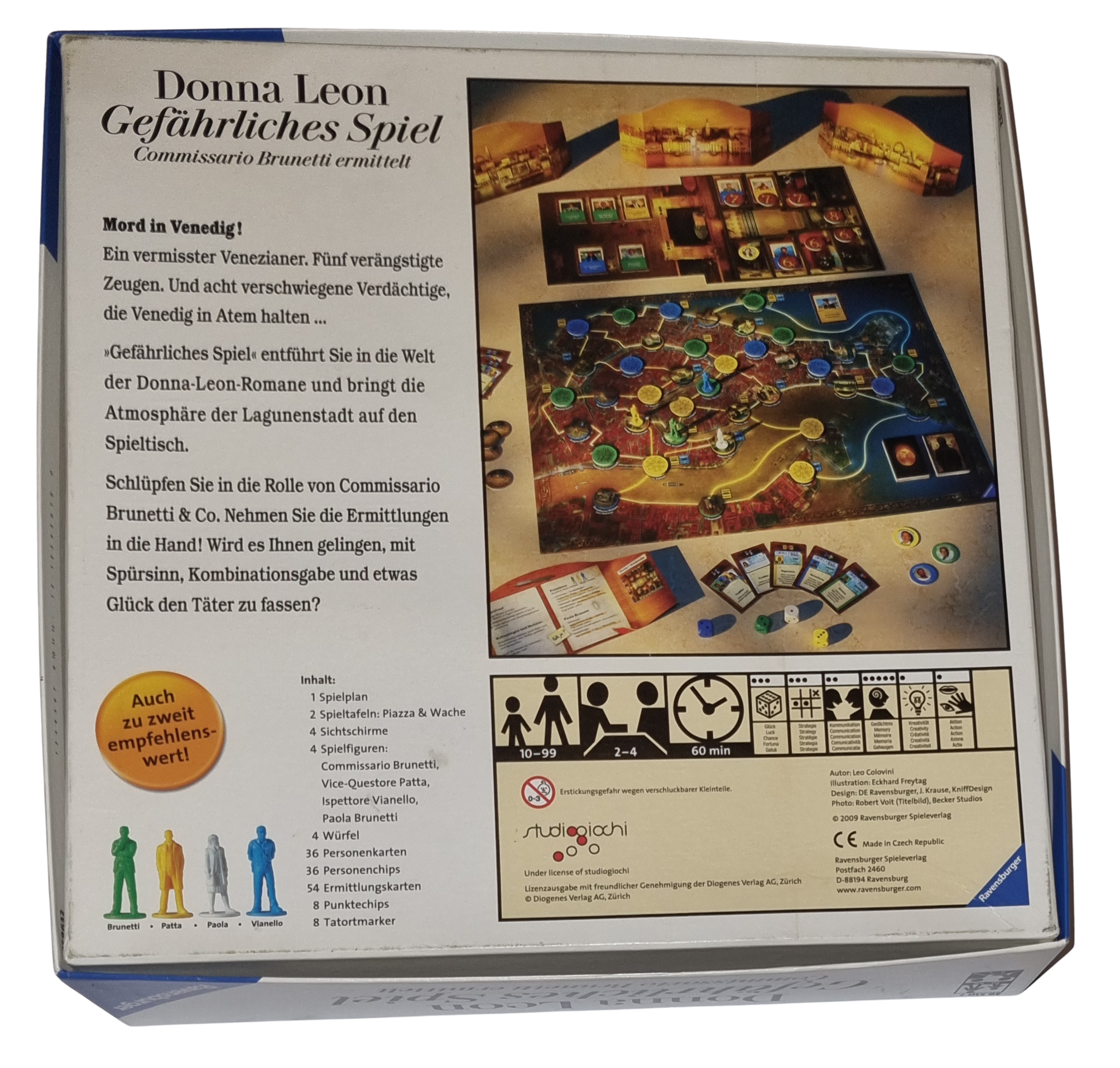 Ravensburger Donna Leon Gefährliches Spiel 265107