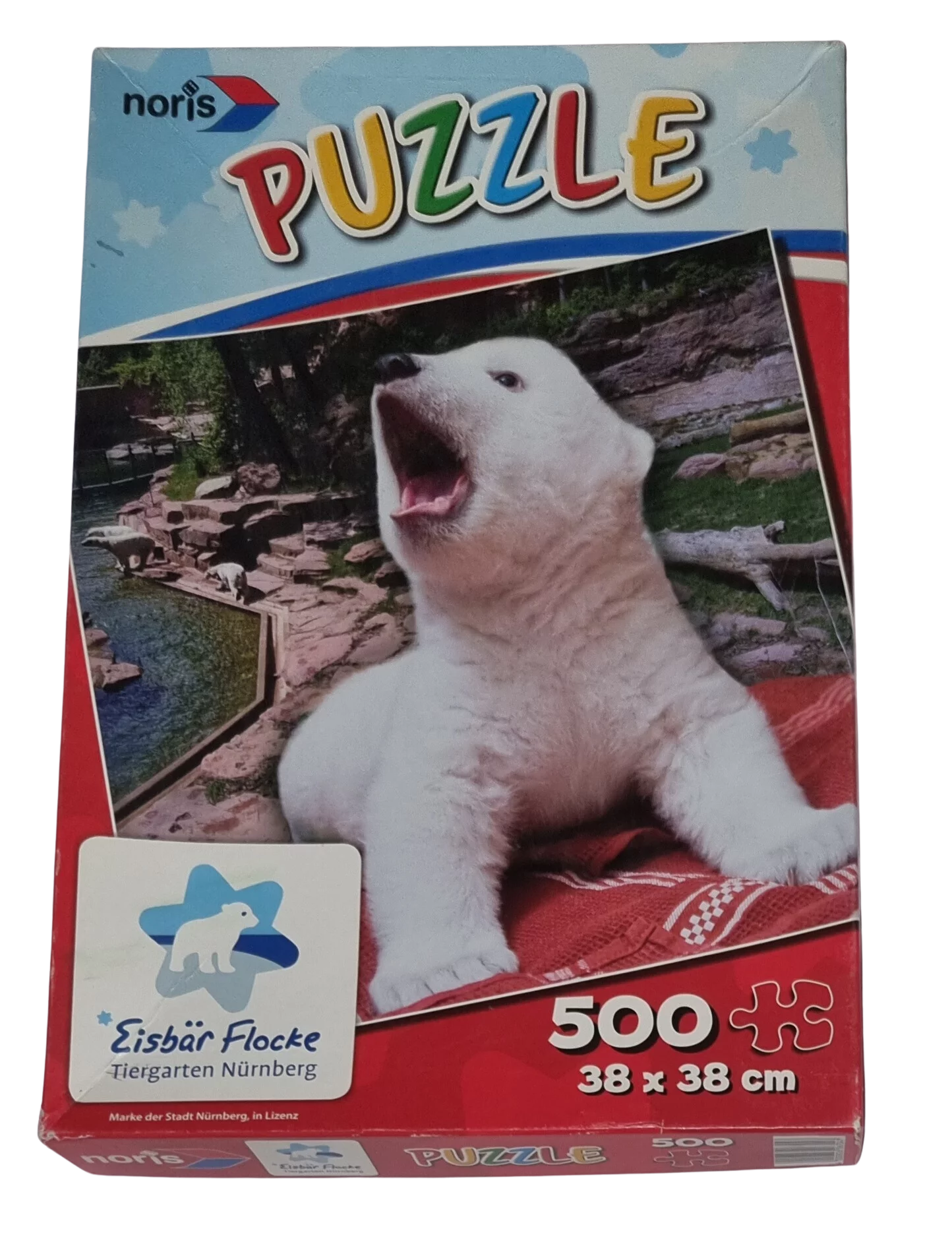 Noris Puzzle Eisbär Flocke 500 Teile