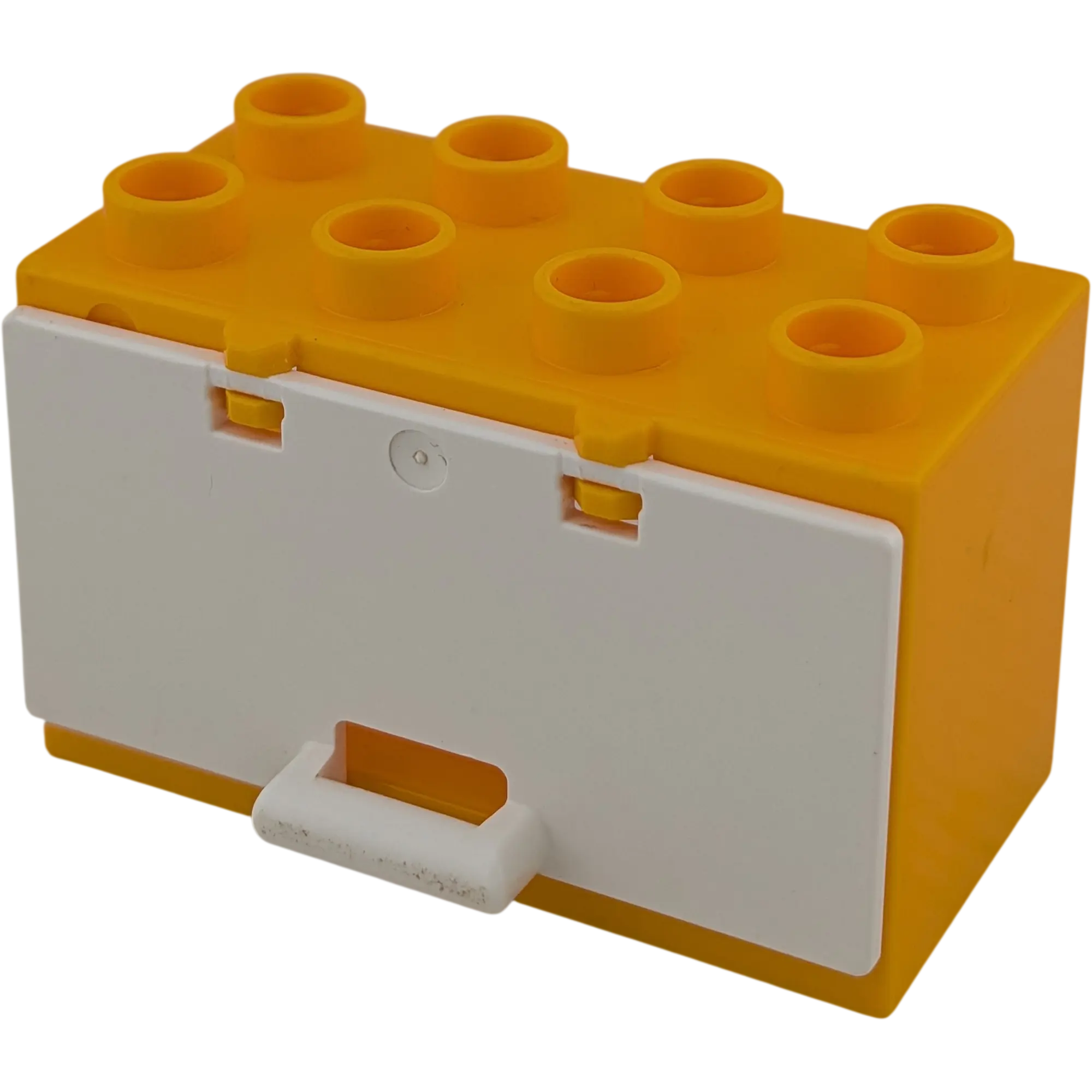 Lego Duplo 18806 Backofen Küche Gelborange Weiß mit Klappe Pizzaofen Schrank