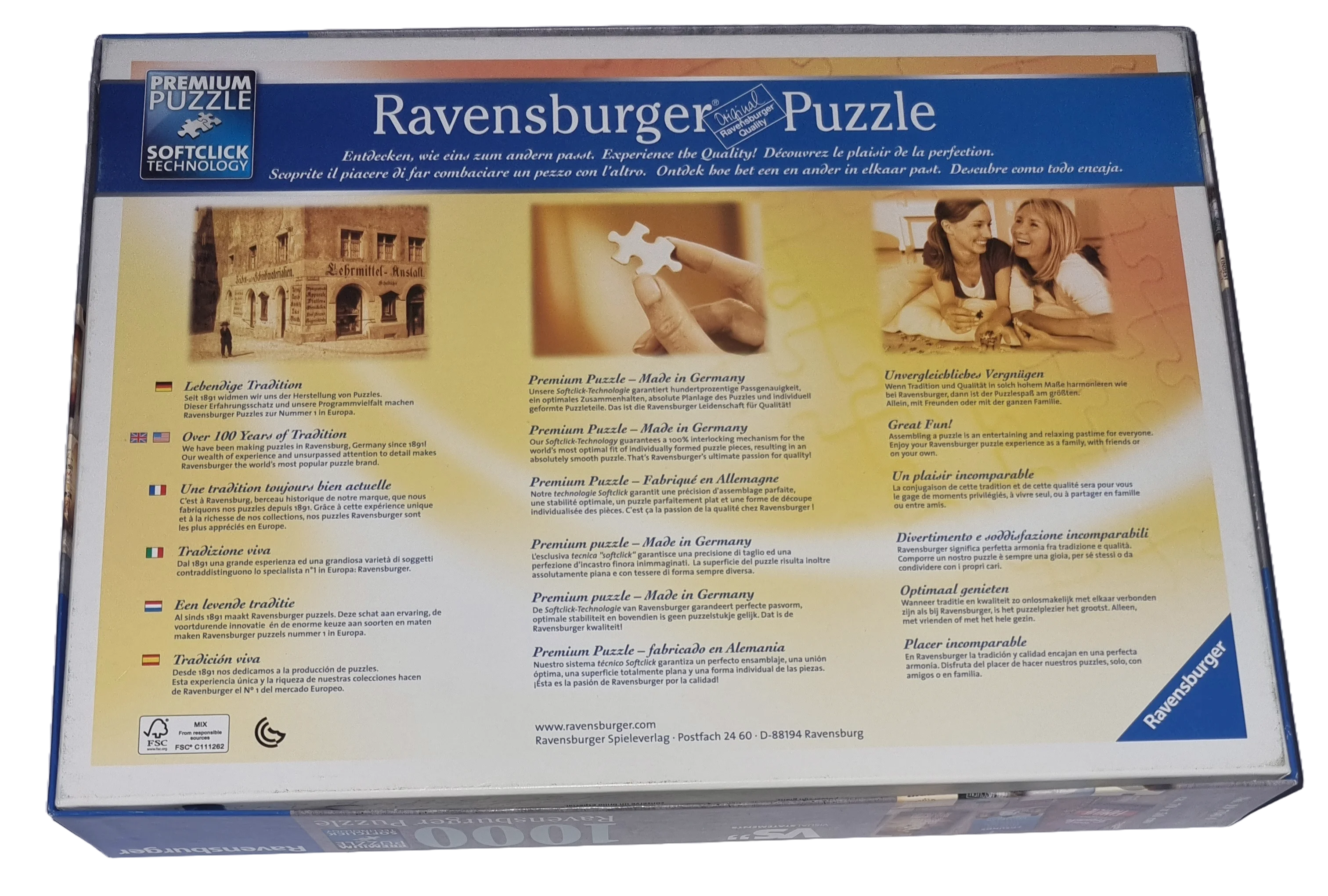 Ravensburger Visual Statements Puzzle 1000 Teile 19706 Visual Statements