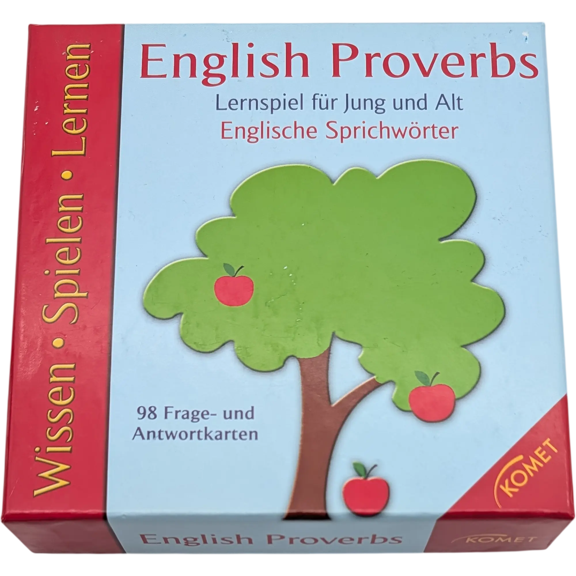 Komet Englisch Proverbs Lernspiel für Jung und Alt Wissen - Spielen - Lernen