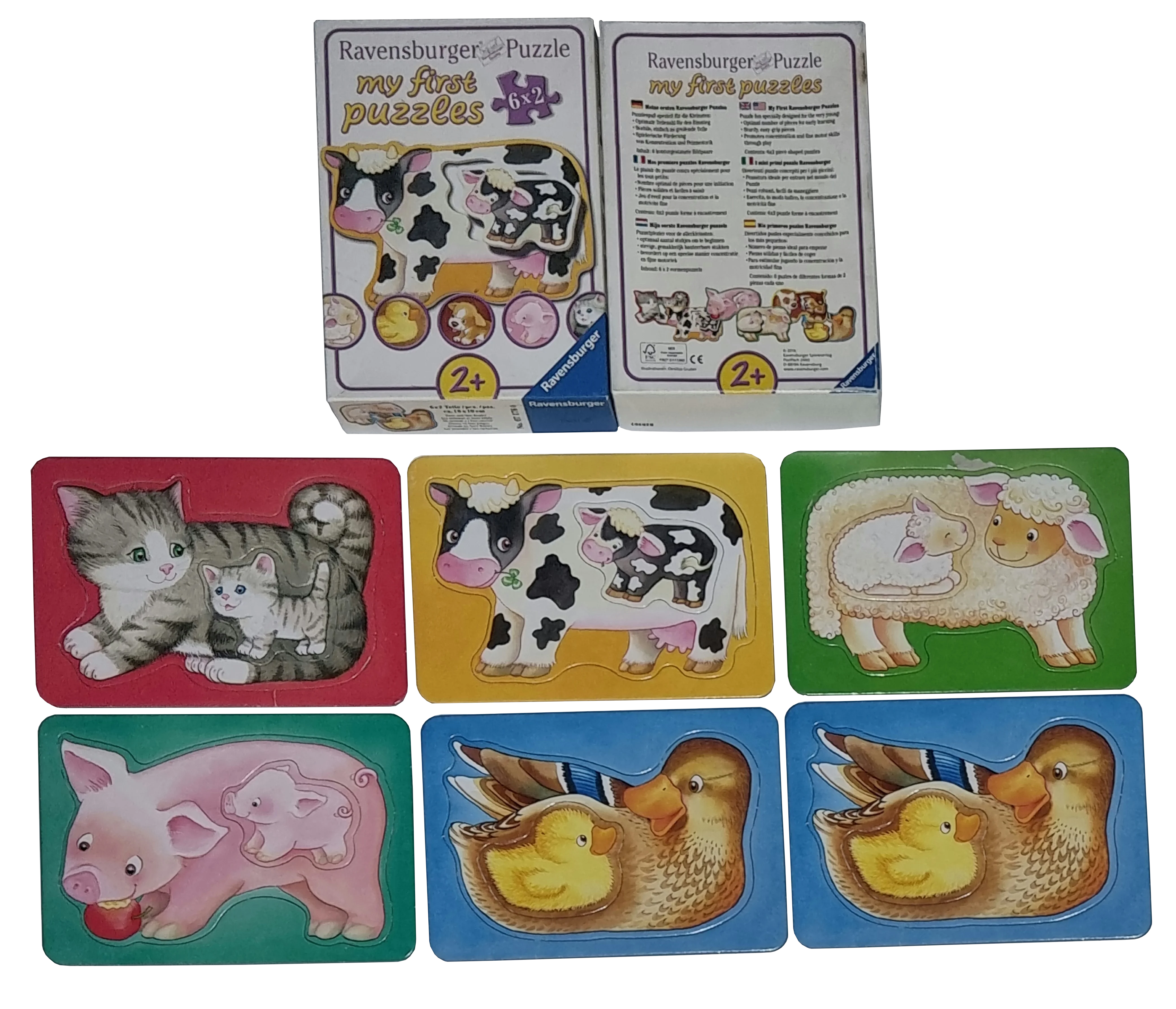 Ravensburger Puzzle my first Puzzles Tiere und ihre Kinder 071760, Ansicht 2