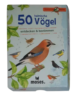 Moses 50 heimische Vögel entdecken & bestimmen