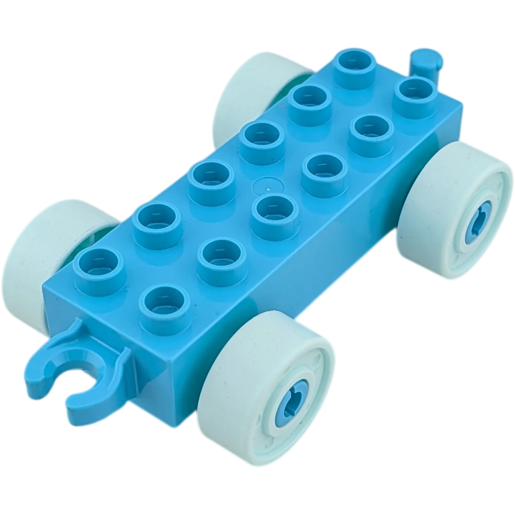 Lego Duplo Eisenbahn Anhänger Azur Blau