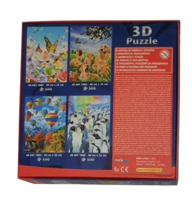Noris 3D Puzzle Hunde 500 Teile