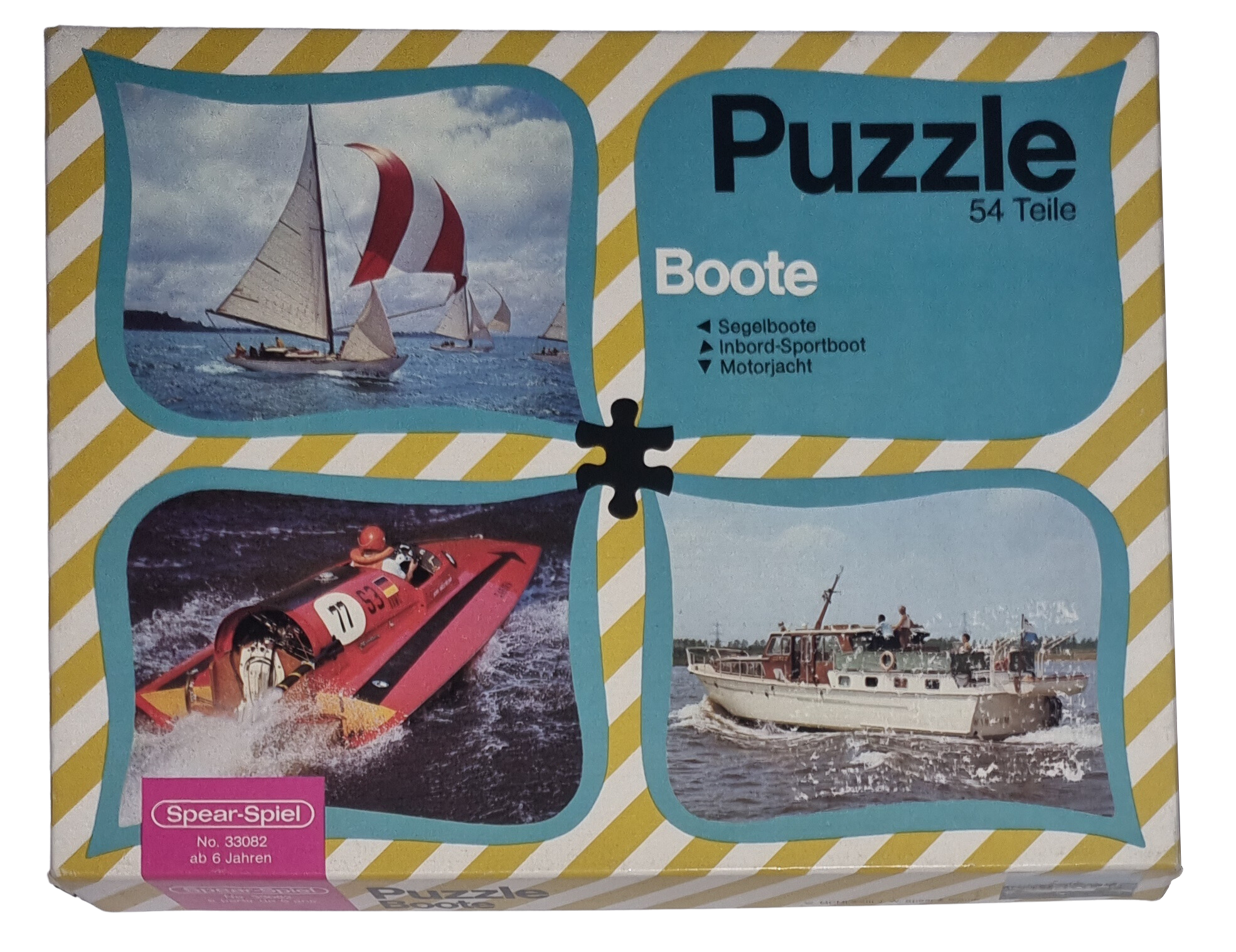 Spear-Spiel Puzzle Boote 54 Teile 33082