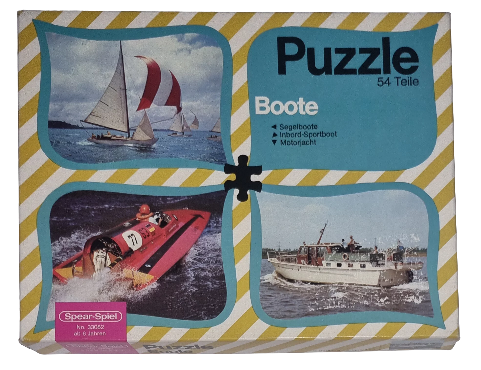 Spear-Spiel Puzzle Boote 54 Teile 33082