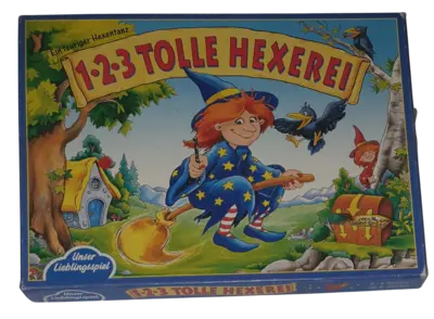 Bookmark 1 2 3 tolle Hexerei Blau