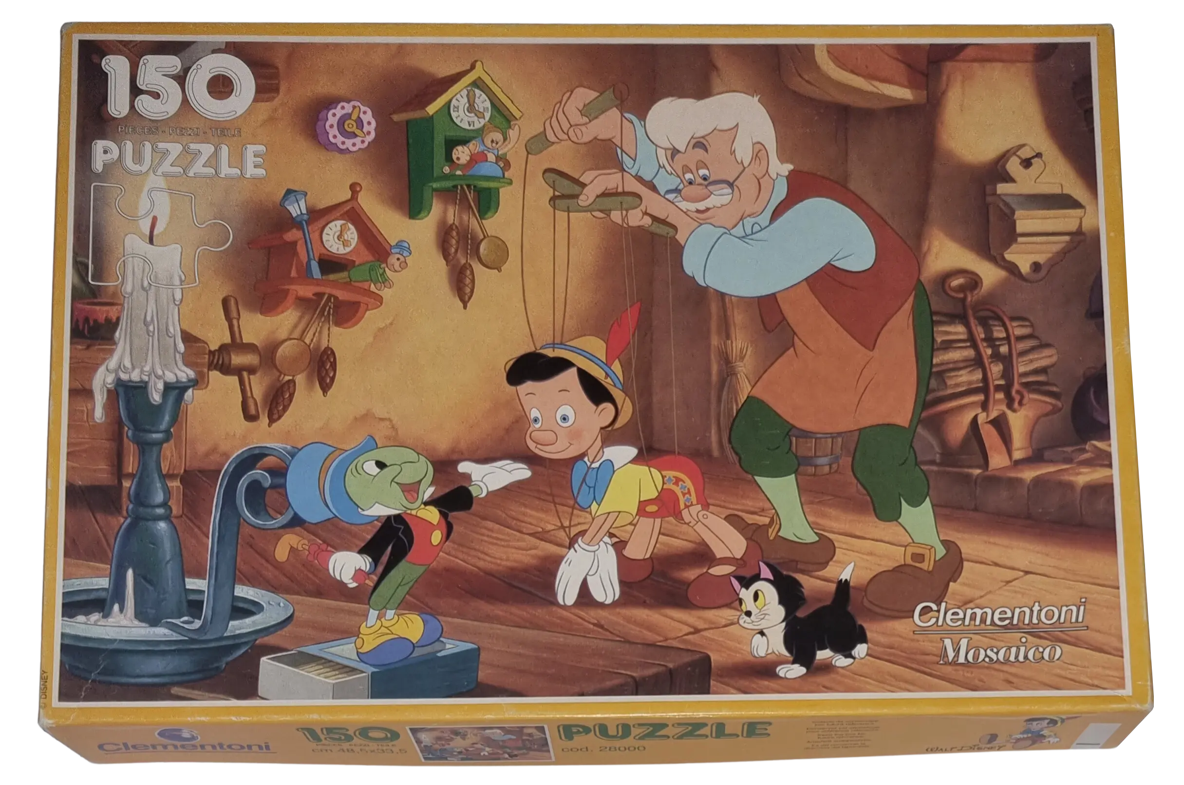 Clementoni Pinocchio Puzzle 150 Teile 28000 Walt Disney