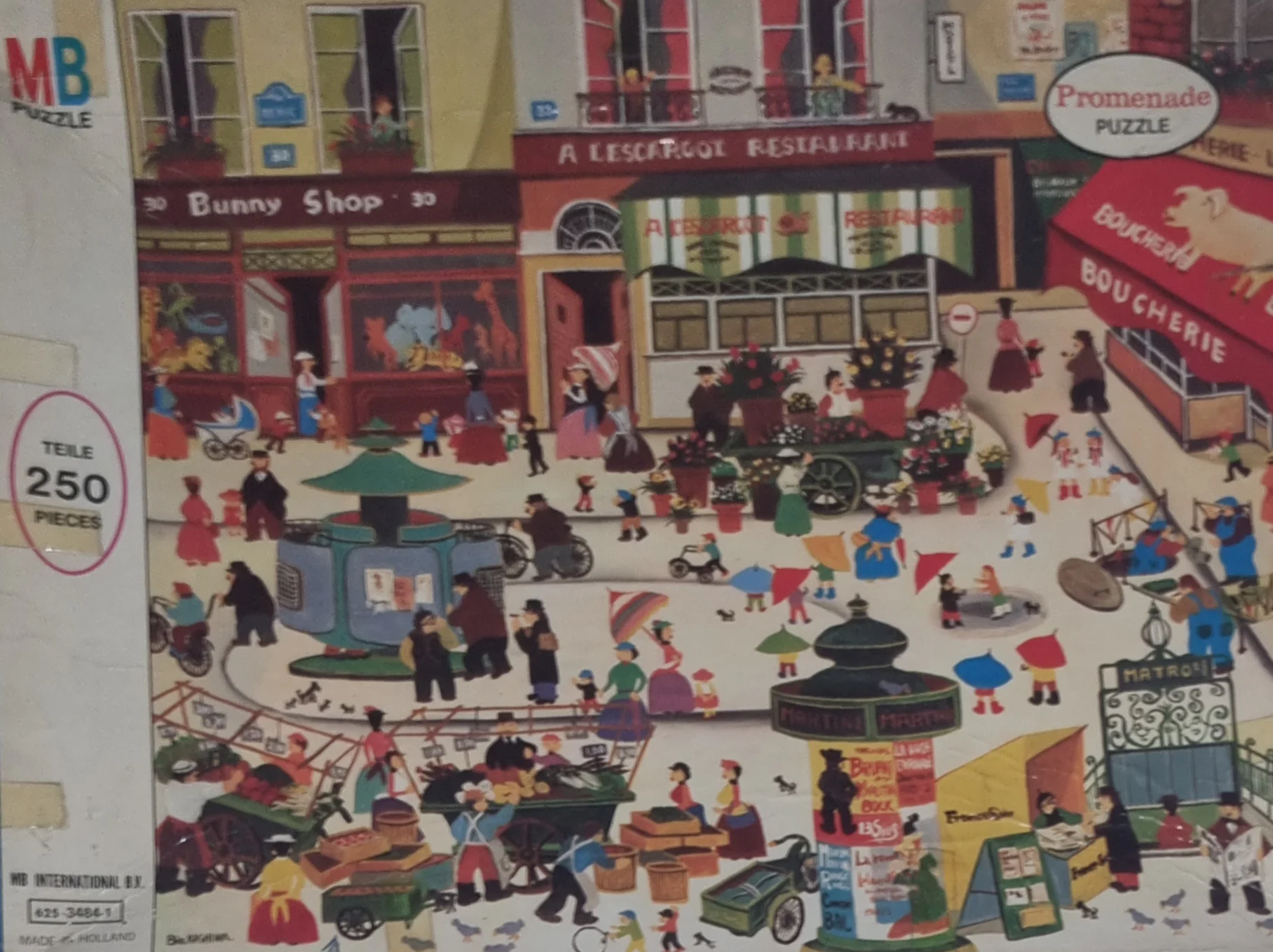 MB Promenade Puzzle 250 Teile 62534841