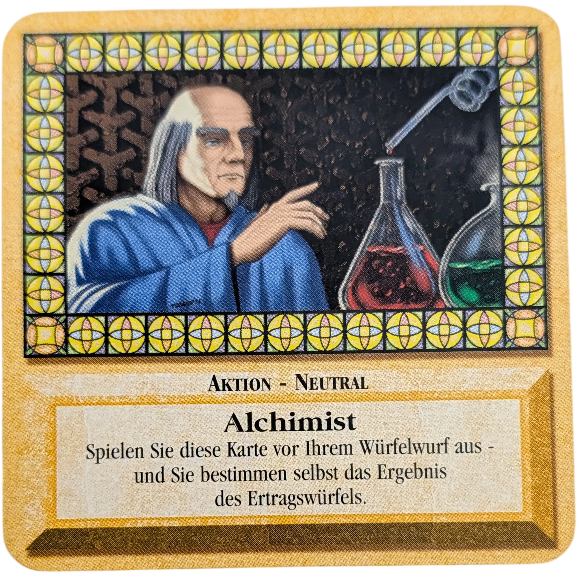 Kosmos Die Siedler von Catan das Kartenspiel Ersatzteil Karte Gold Alchemist