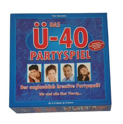 Das Ü-40 Partyspiel Das Ü-40 Partyspiel