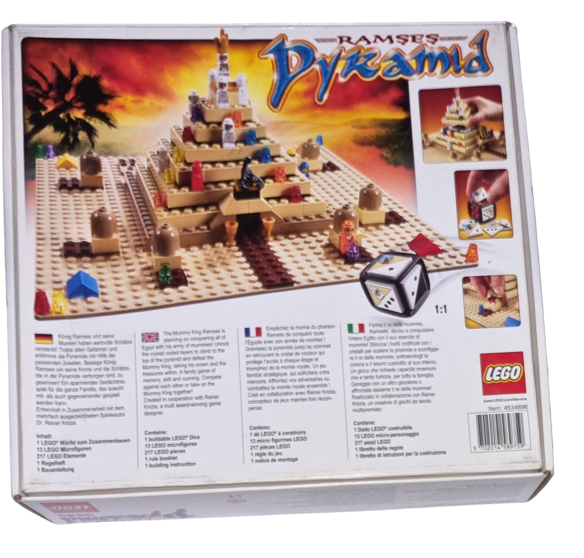 LEGO Pyramid 3843