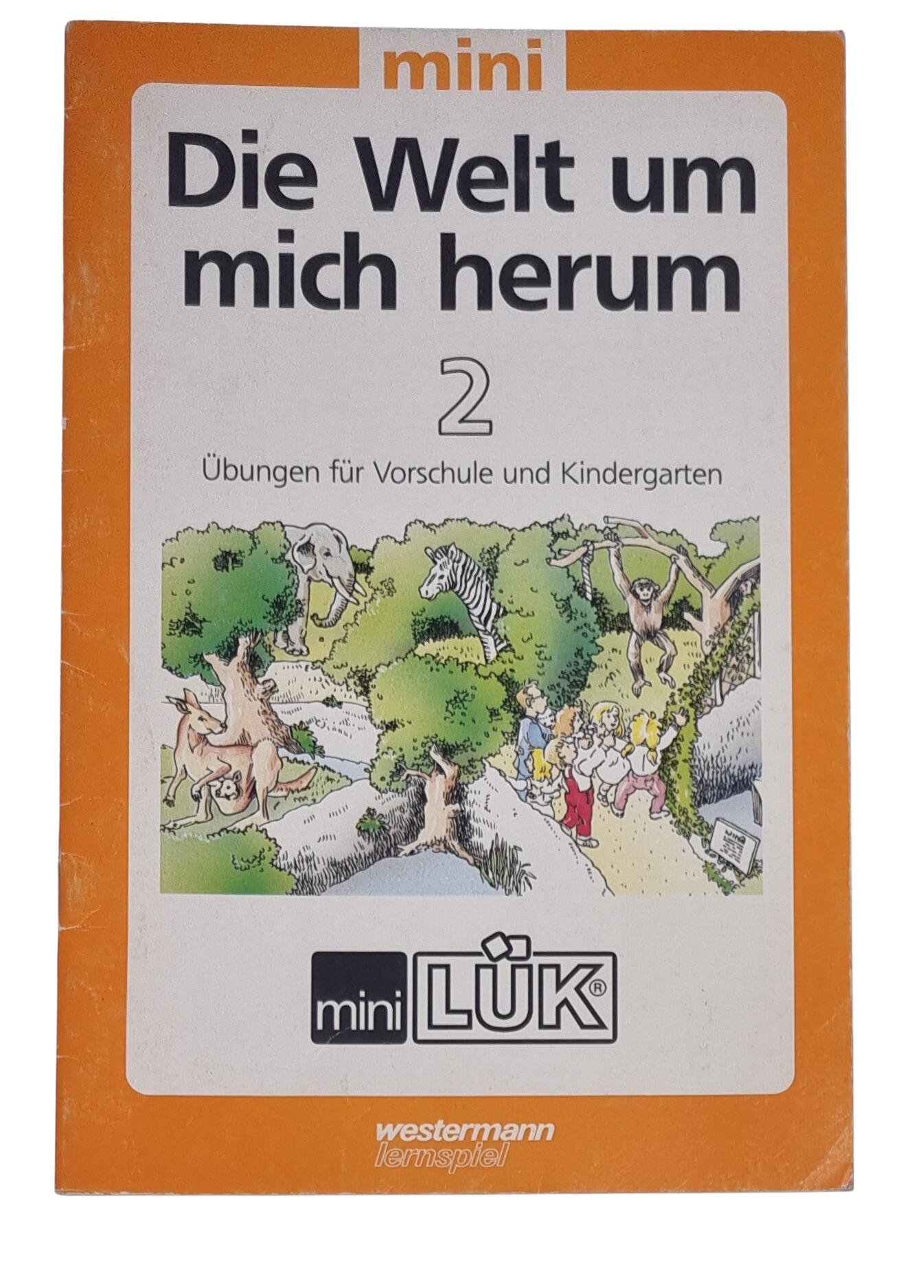 Mini Lük Heft Die Welt um mich herum 2 Übungen für Vorschule und Kindergarten