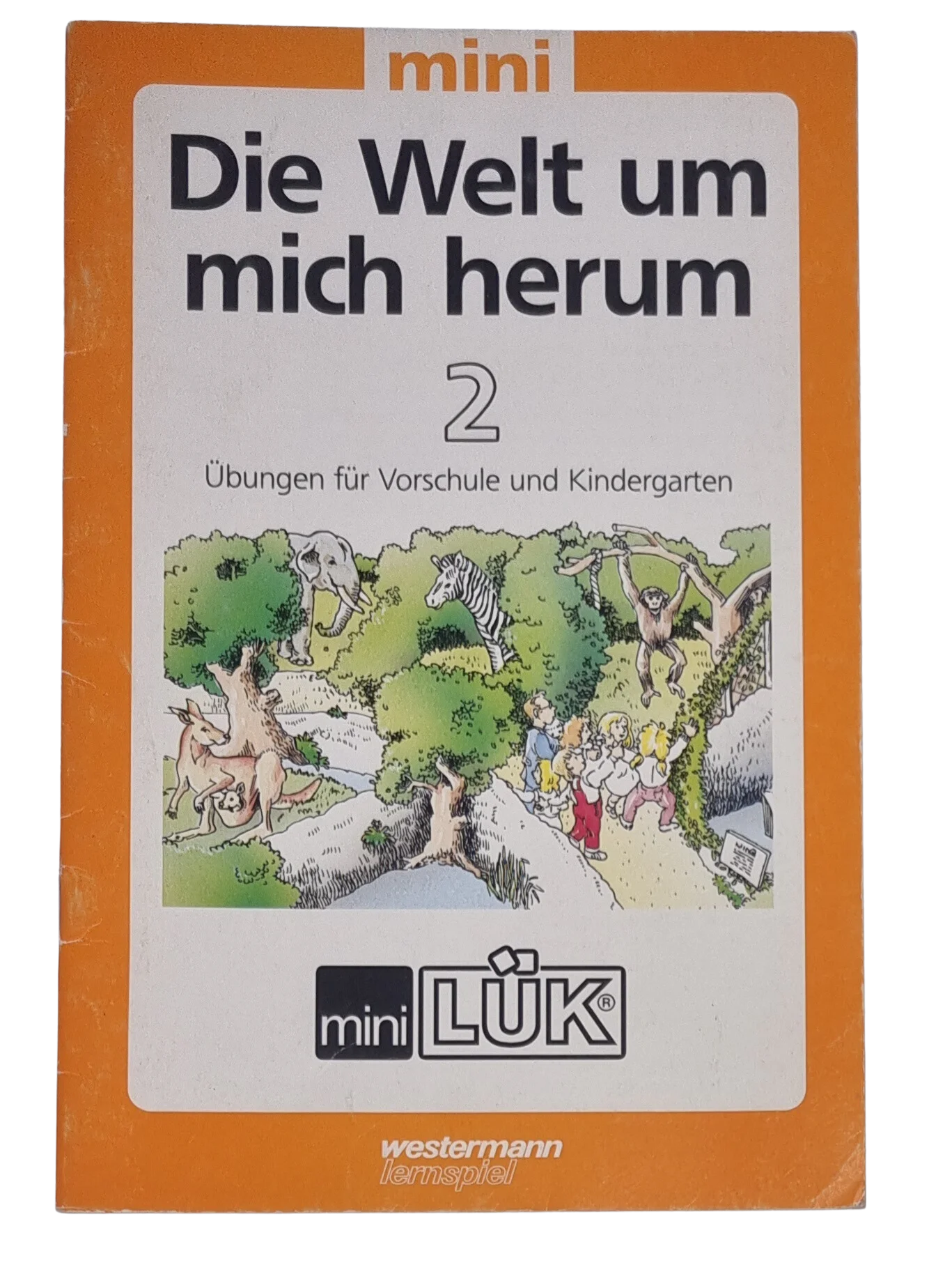 Mini Lük Heft Die Welt um mich herum 2 Übungen für Vorschule und Kindergarten
