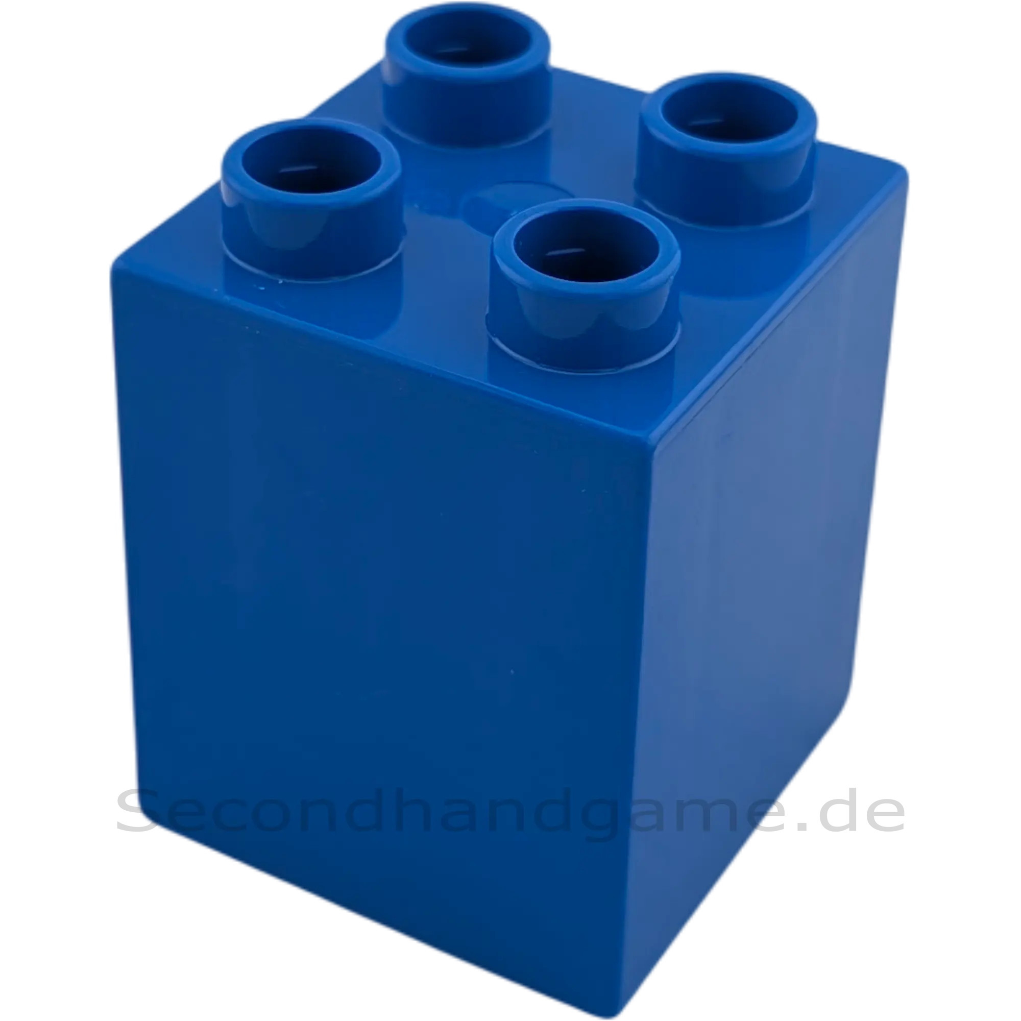 Lego Duplo 2x2x2 Doppelstein Blau
