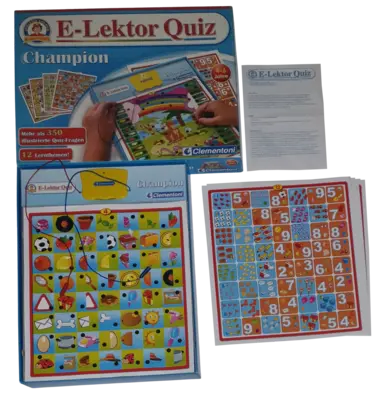 Clementoni E-Lektor Quiz Champion Kleiner Pfiffikus