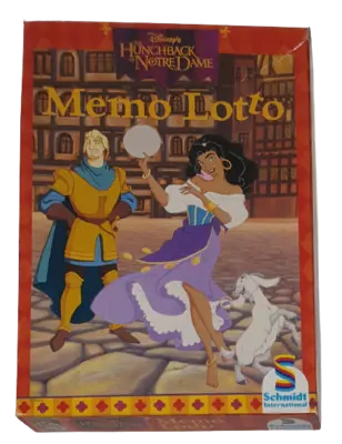 Schmidt Disney the Hunchback of Notre Dame Memo Lotto 01543