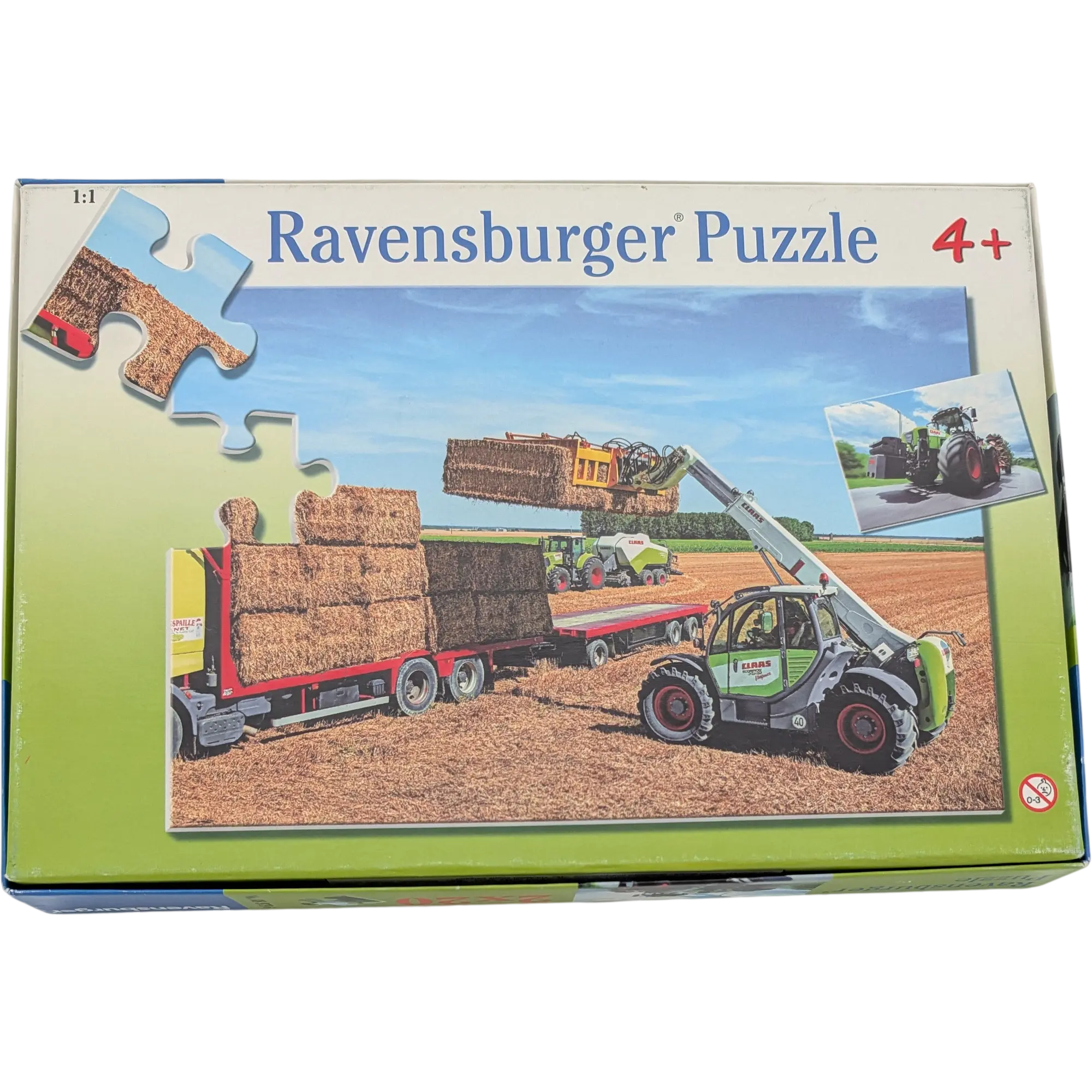 Ravensburger Puzzle Claas 2 x 20 Teile 089796 Xerion & Scorpion, Ansicht 2