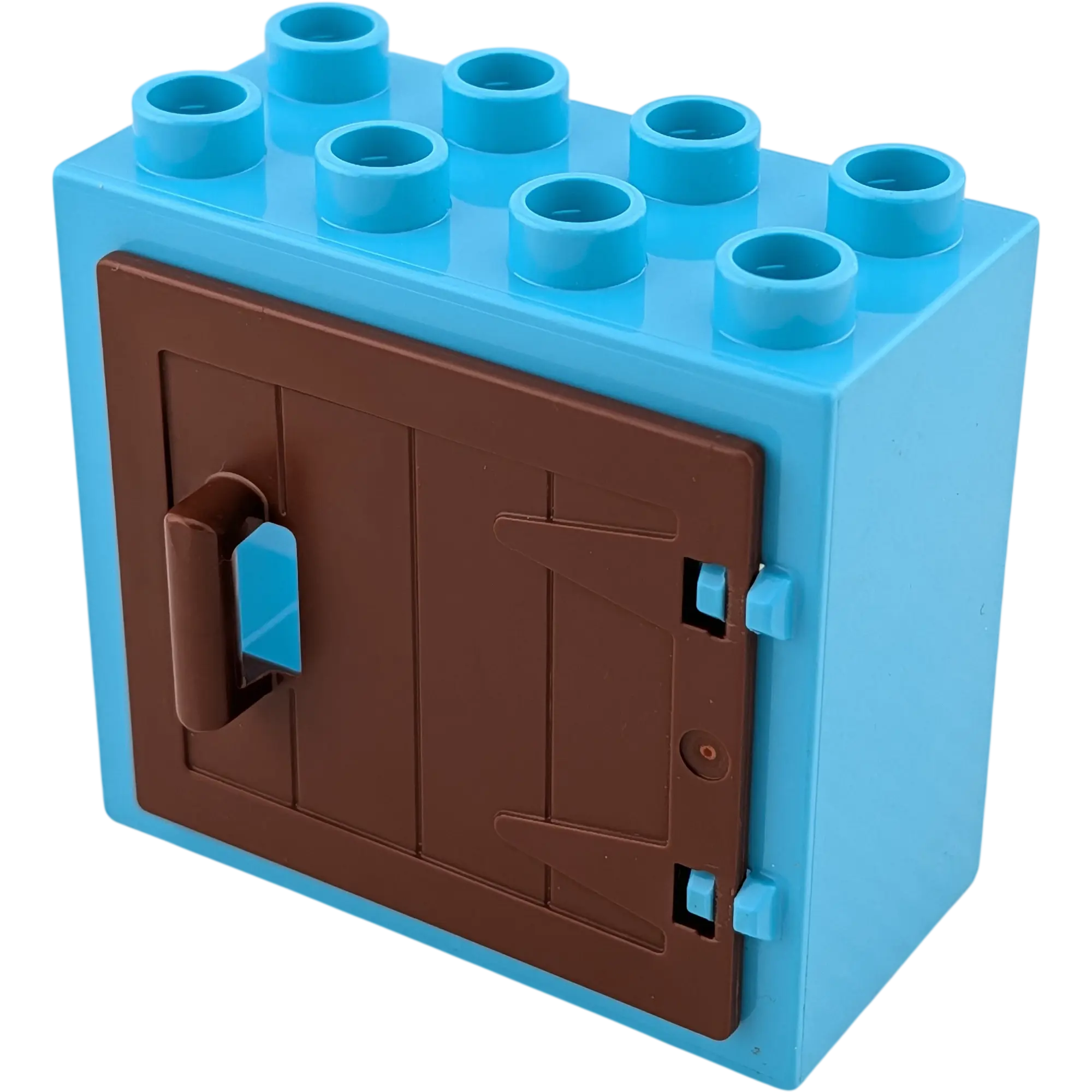 Lego Duplo 61649 Schrank Azur mit dunkelbrauner Tür