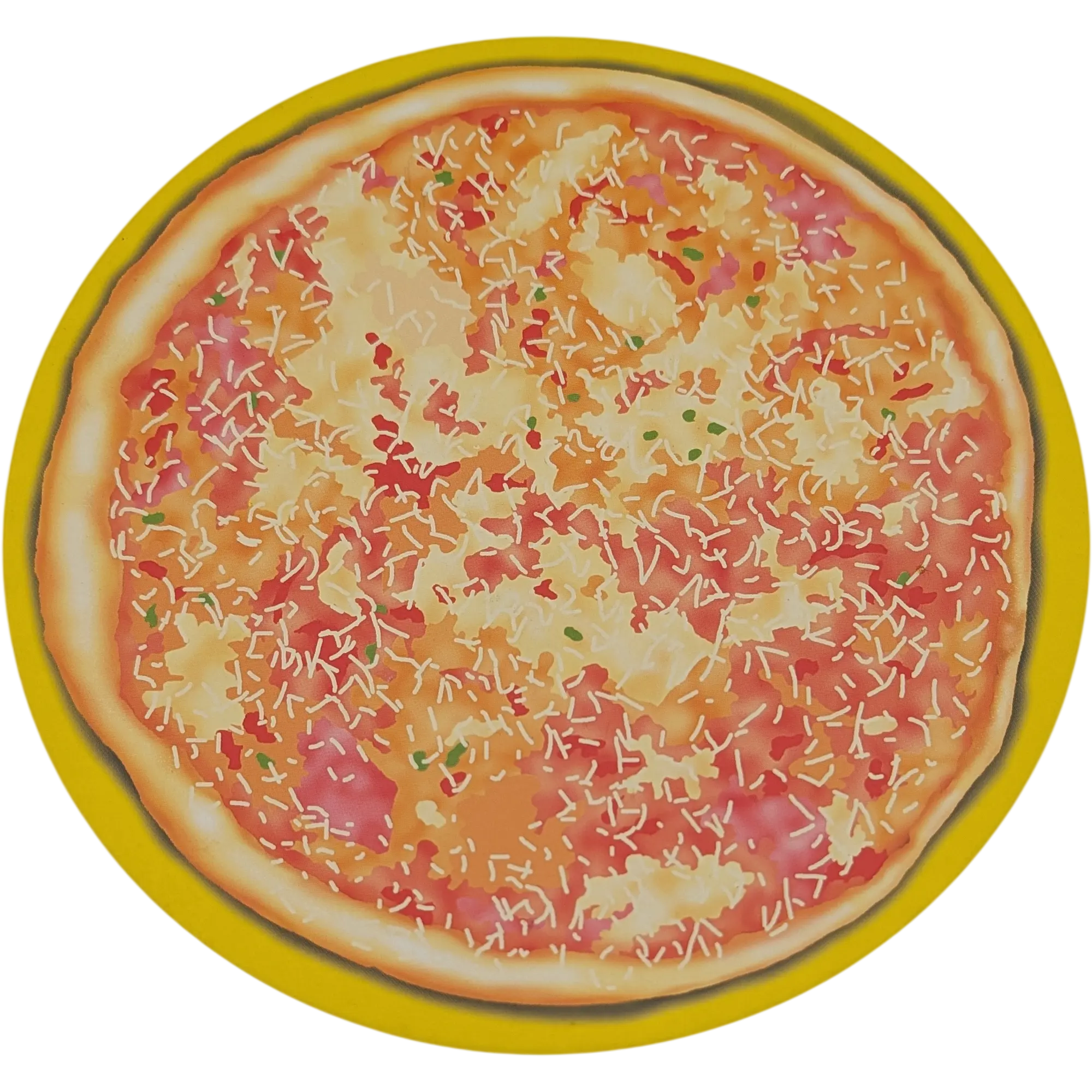 Bookmark Ersatzteile Spielplan Pizza Stibizza Pizza zum belegen Gelb