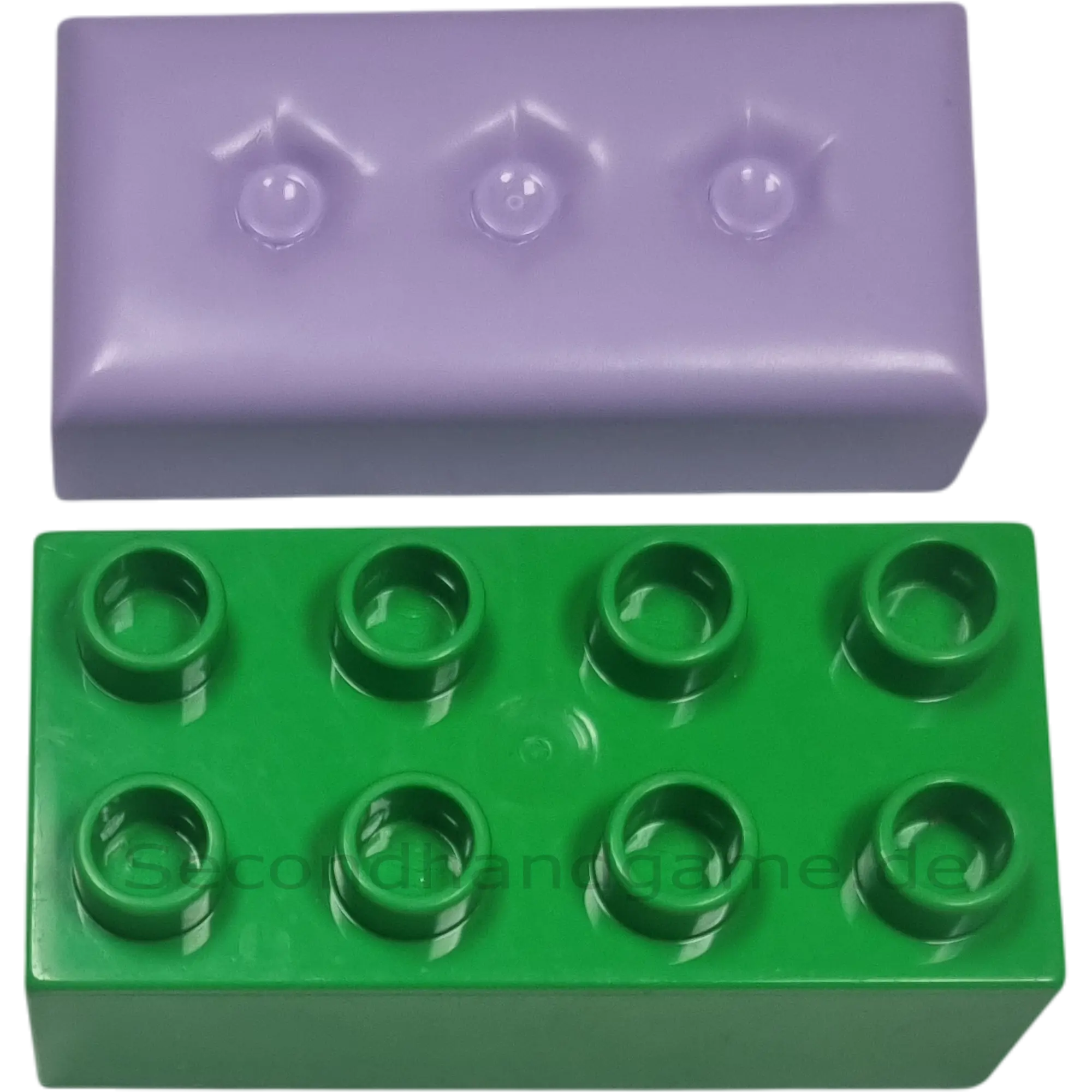Lego Duplo Sofa Couch Wohnlandschaft Lavendel Mittelgrün