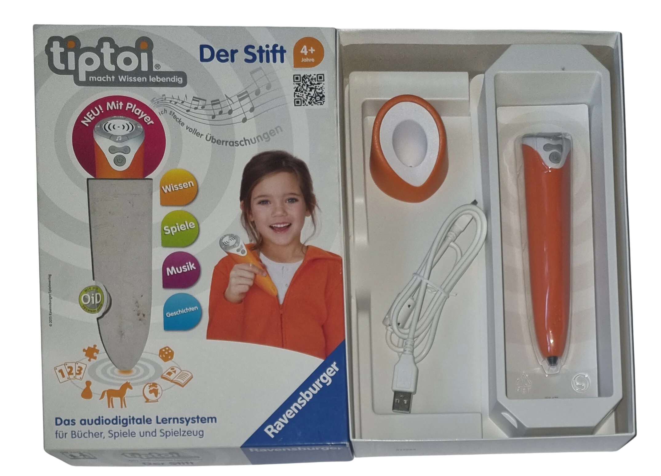 Ravensburger Tiptoi Der Stift mit Player 007004 plus Halter