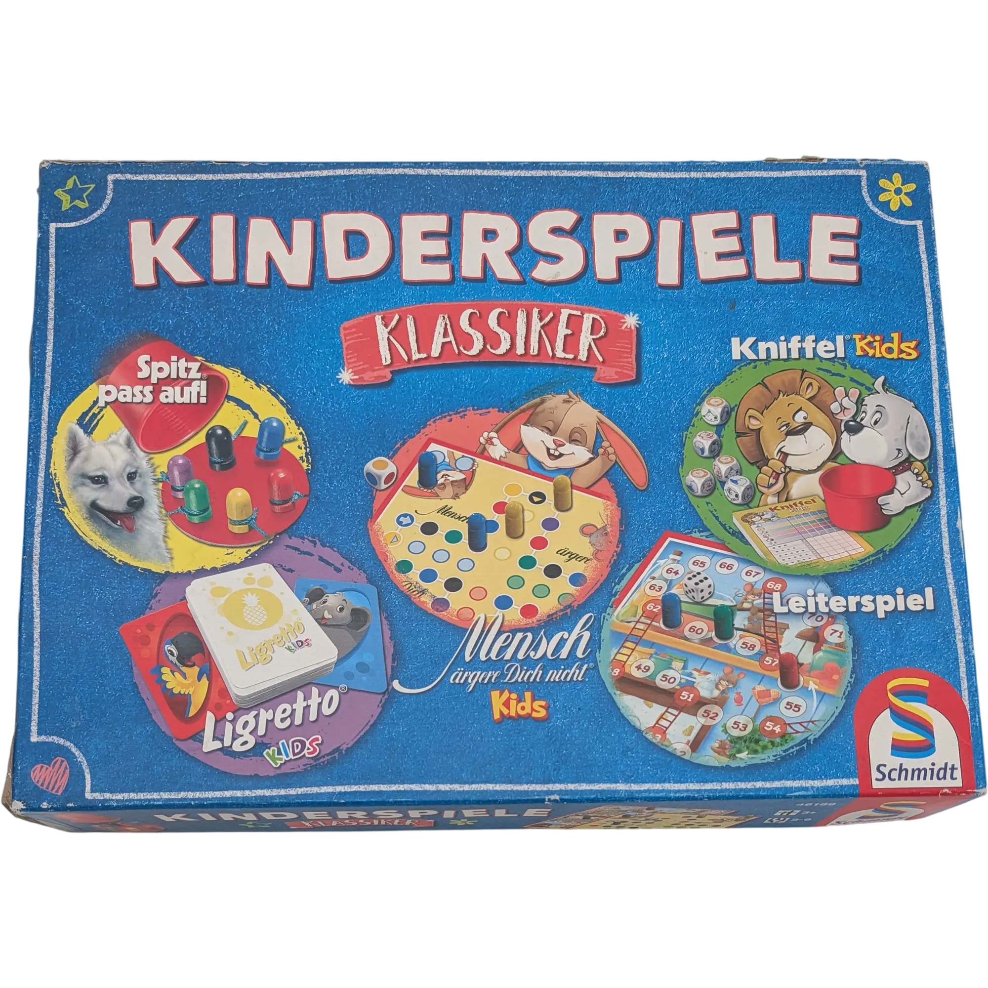 Schmidt Spiele Spielesammlung Kinderspiele Klassiker 49189, ab 3 Jahren