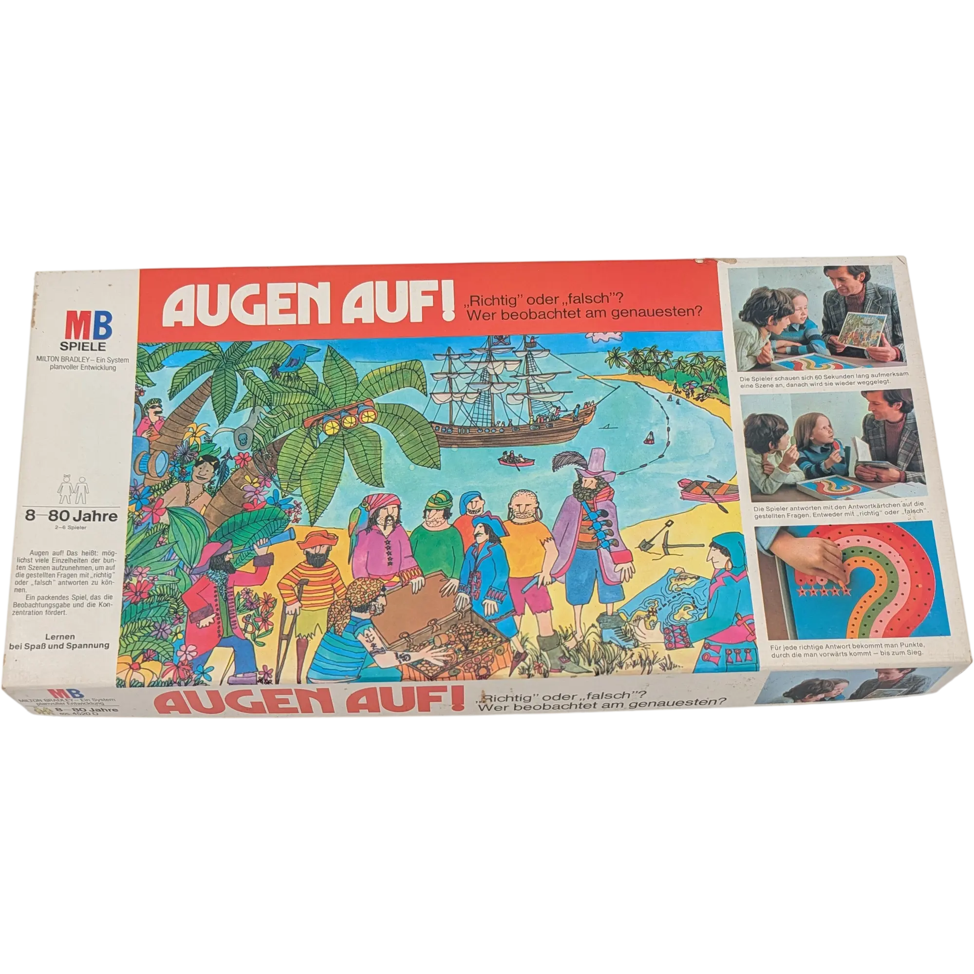 MB Augen auf! 4520 von 1972 Beobachtungsspiel, Richtig oder Falsch?