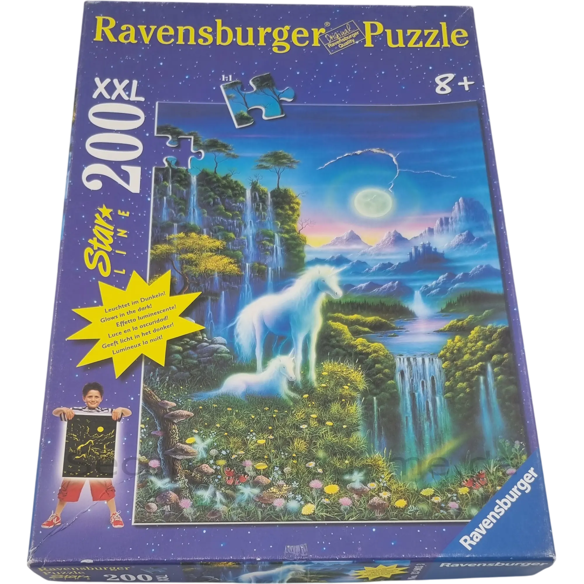 Ravensburger Puzzle Star Line Enchanted Garden 200 XXL Teile 139033, ab 8 Jahren