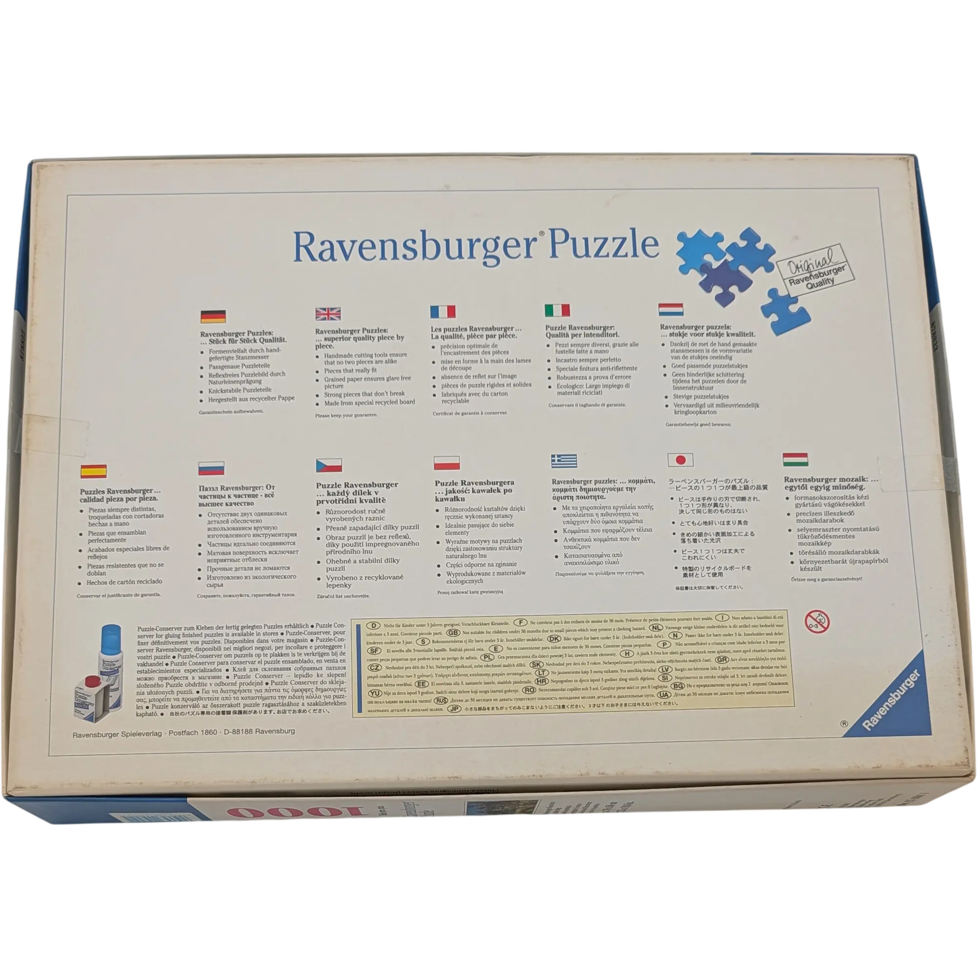 Ravensburger Puzzle 1000 Teile 158041 Grainau gegen Waxensteine