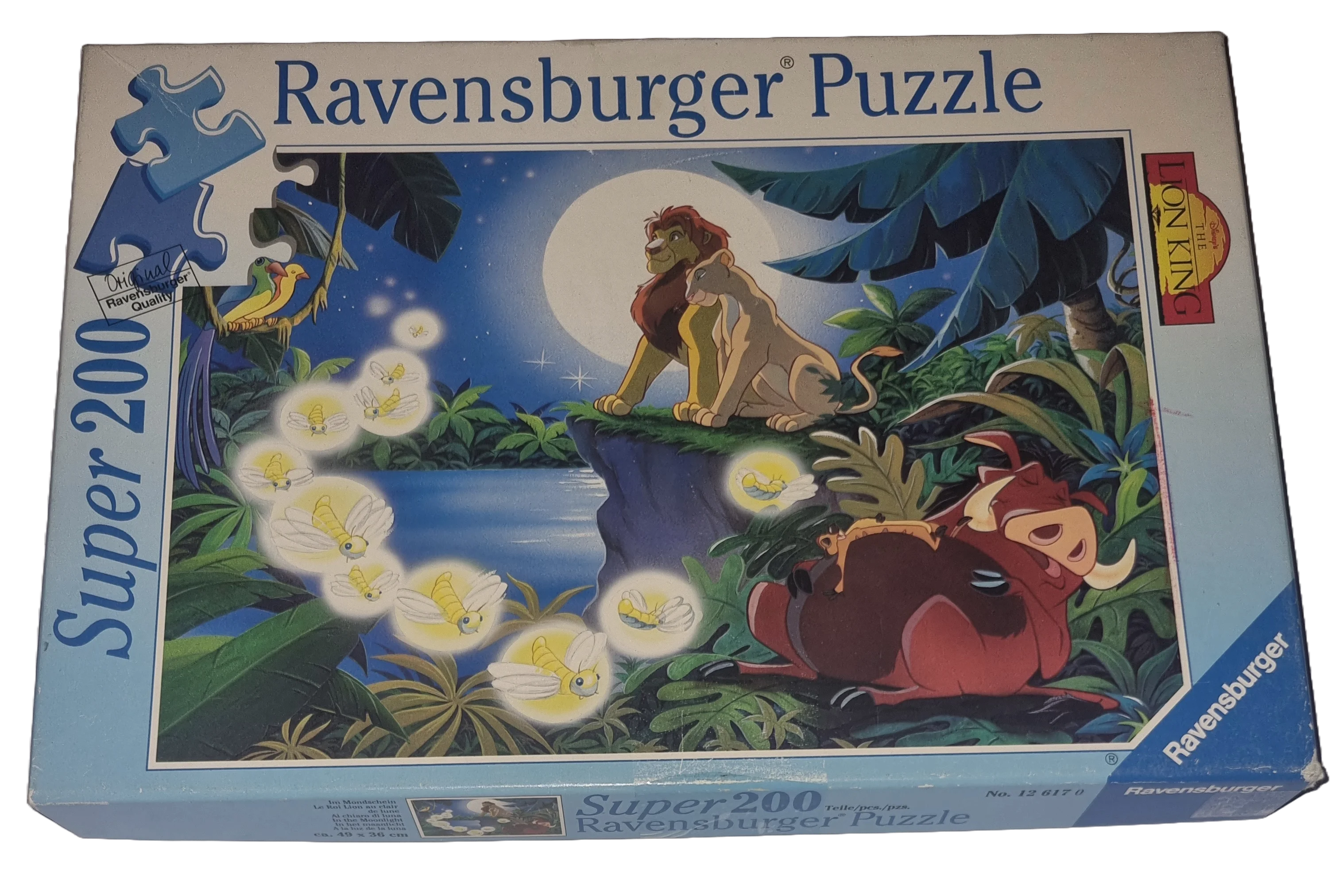 Ravensburger Super 200 Teile 126170 The Lion the King Im Mondschein