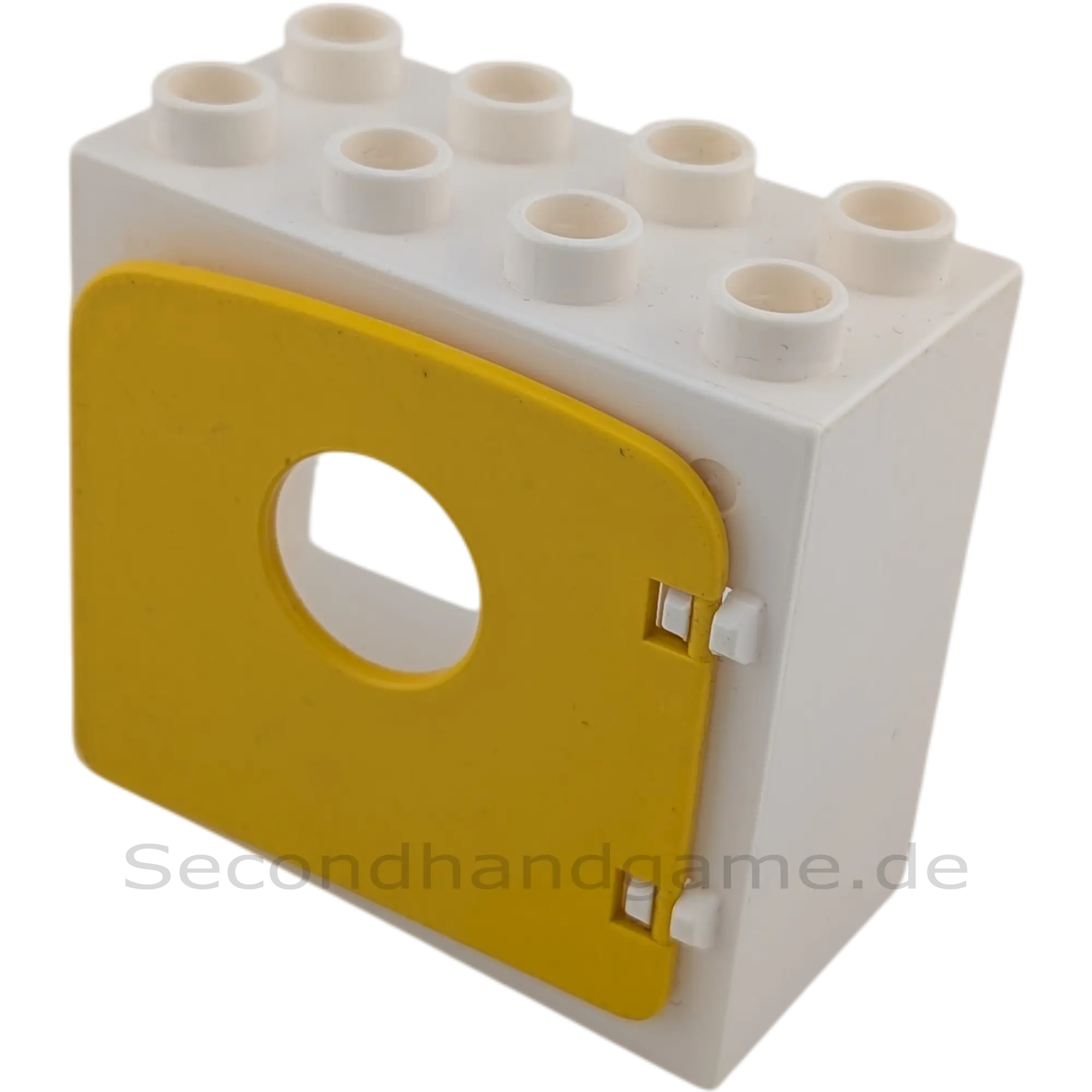 Lego Duplo 61649 Schrank Weiß mit gelber Tür und Guckloch