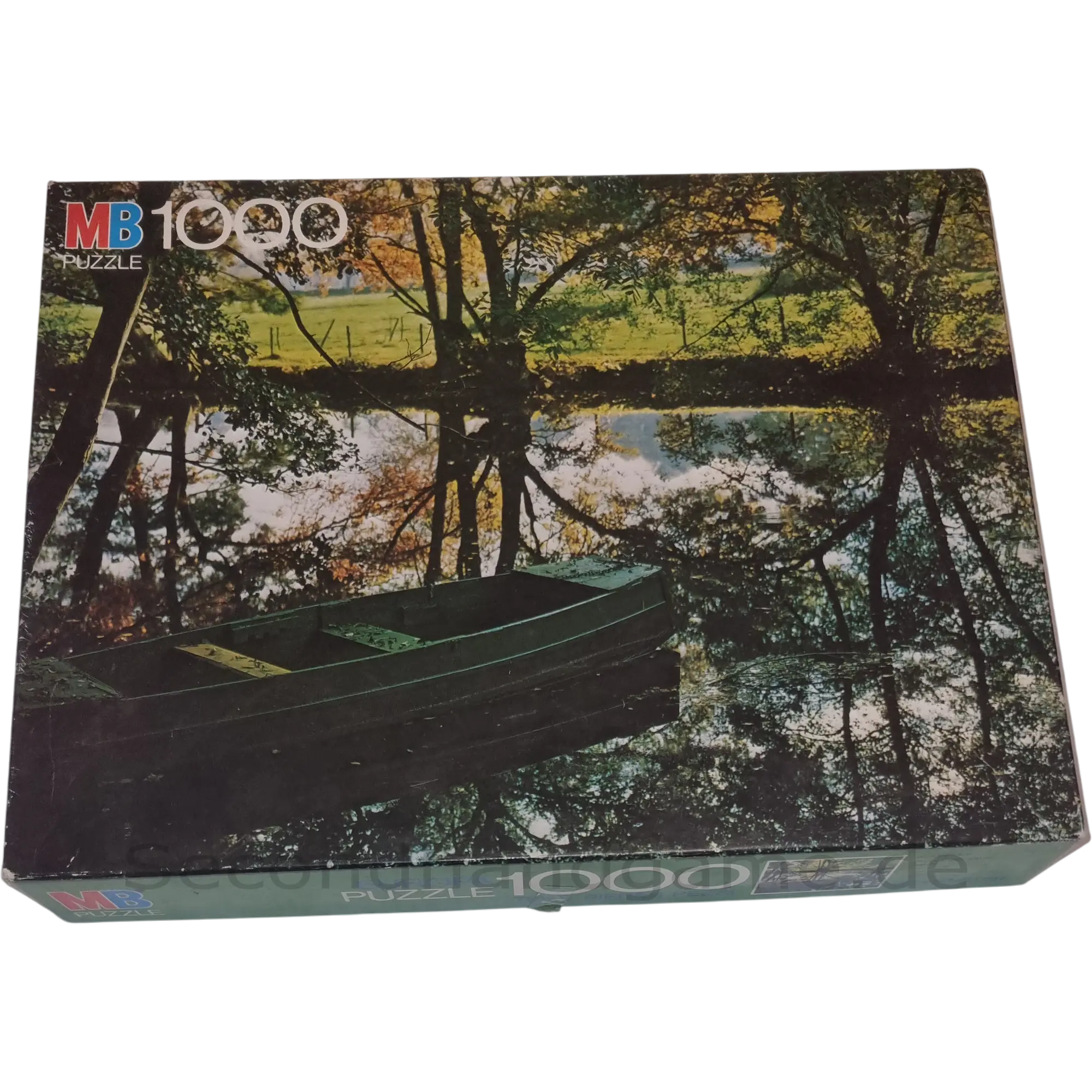 MB Puzzle 1000 Teile Europa 39993 Frankreich