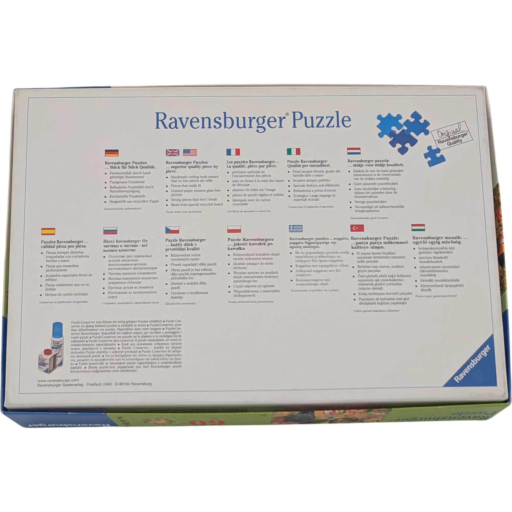 Ravensburger Puzzle 60 Teile 095384 Dschungel mit Panther Lori Anzalone, Ansicht 2