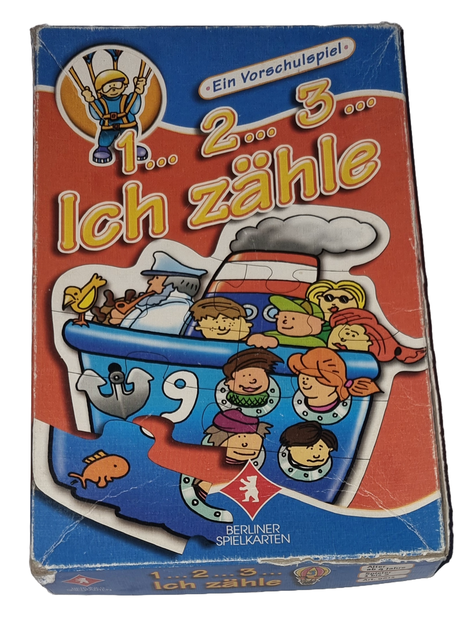 Berliner Spielkarten Ein Vorschulspiel 1... 2... 3... Ich zähle 9615