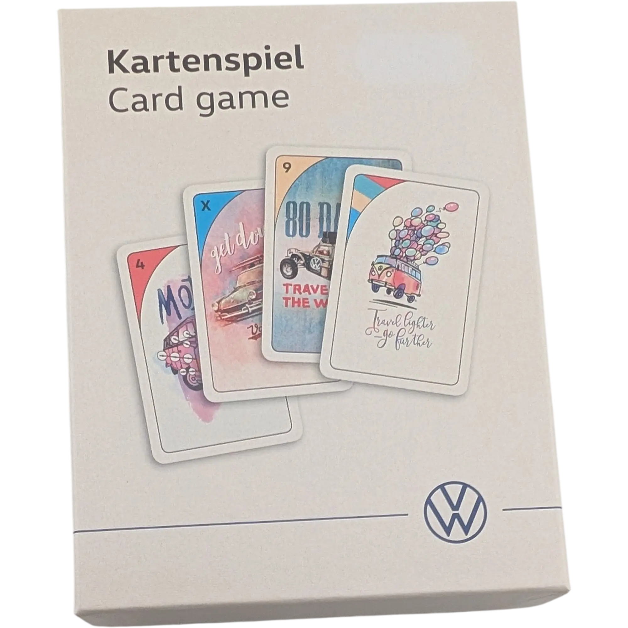 Volkswagen Kartenspiel Mau Mau mit klassischen VW Motiven 000.087.525.G