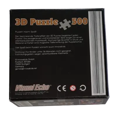 3D Puzzle with Visual Echo technology Im Weltall 500 Teile