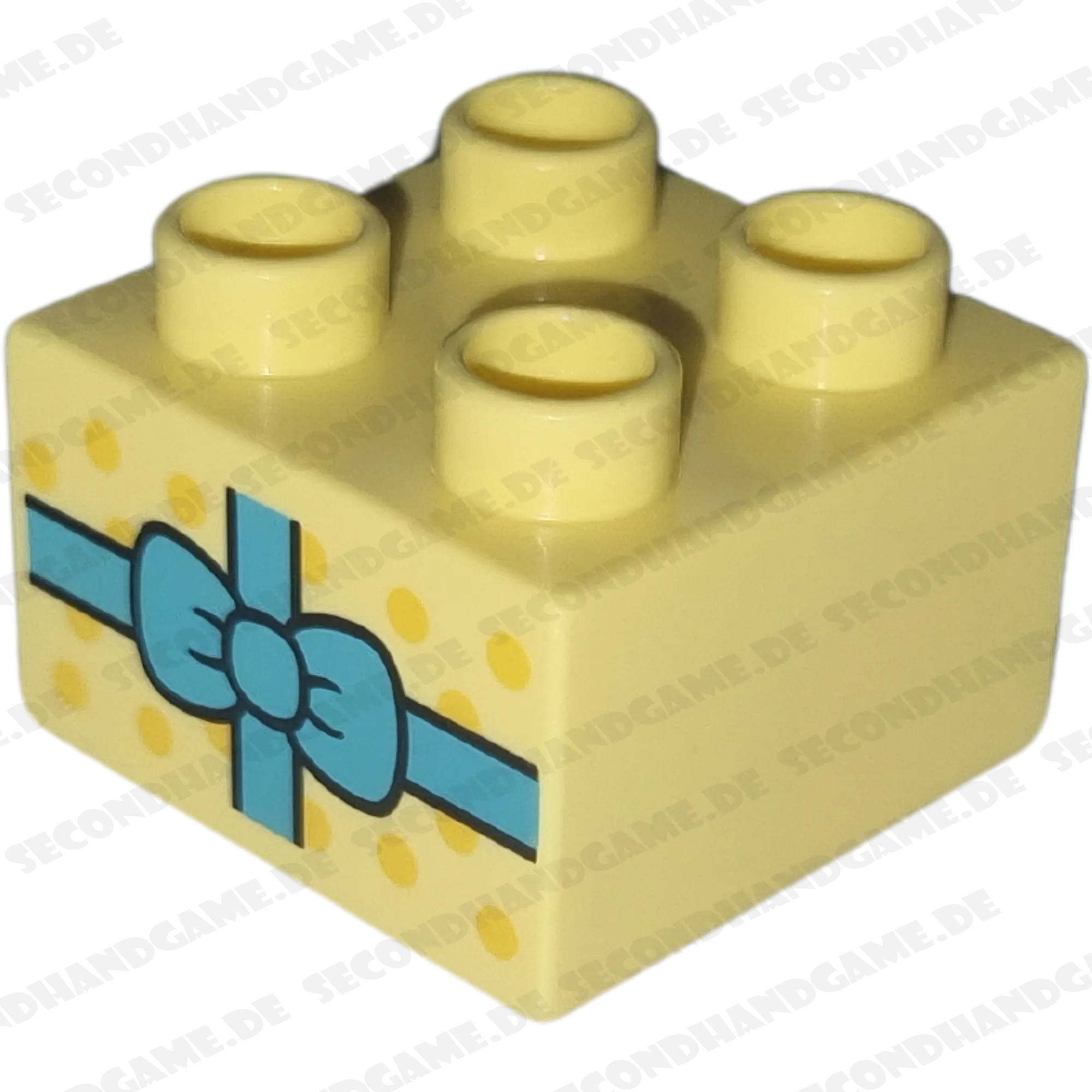 Lego Duplo 2x2 Stein Hellgelb Geschenk 3437