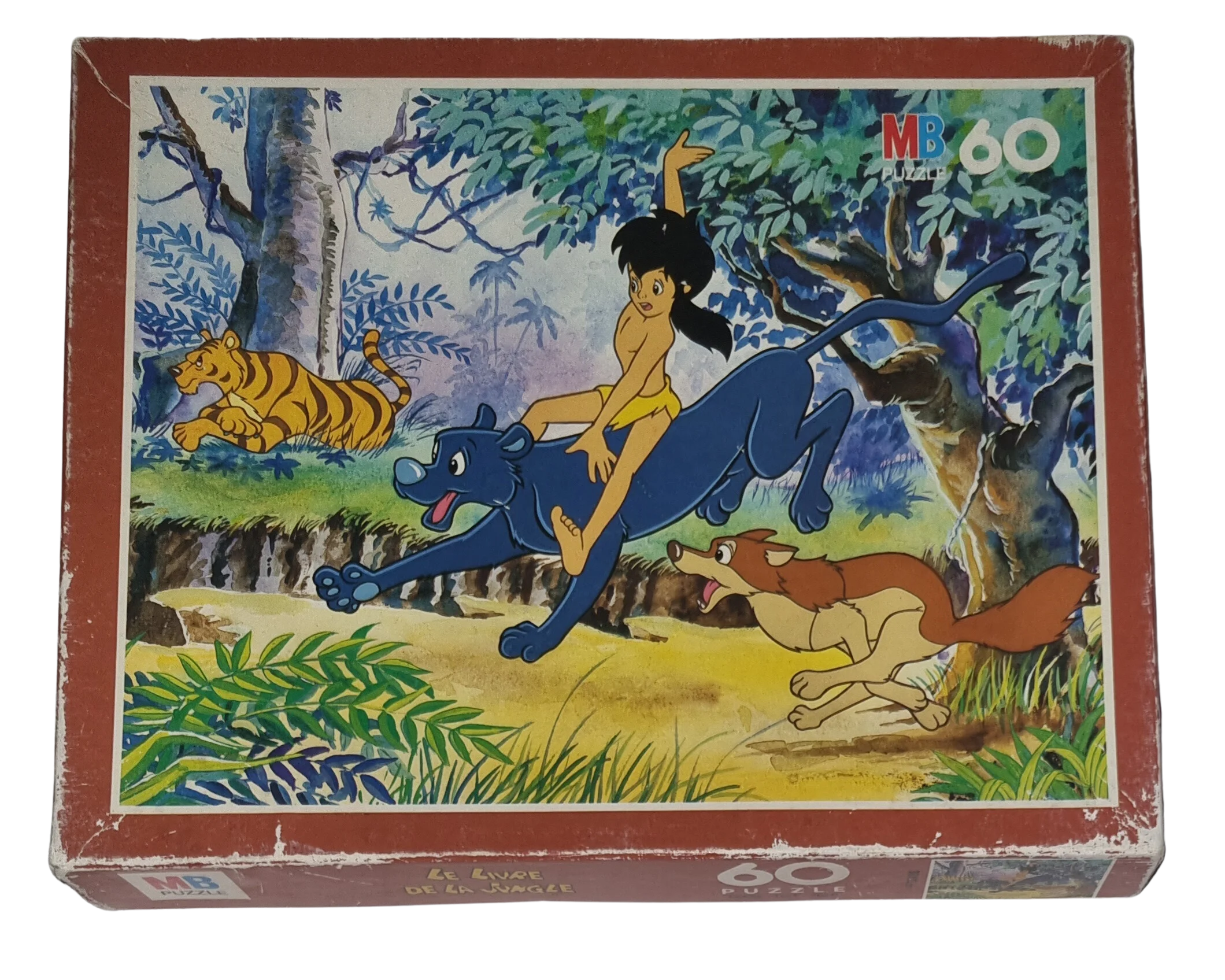 MB Jungle Book Puzzle 60 Teile Junglebuch 3812.20